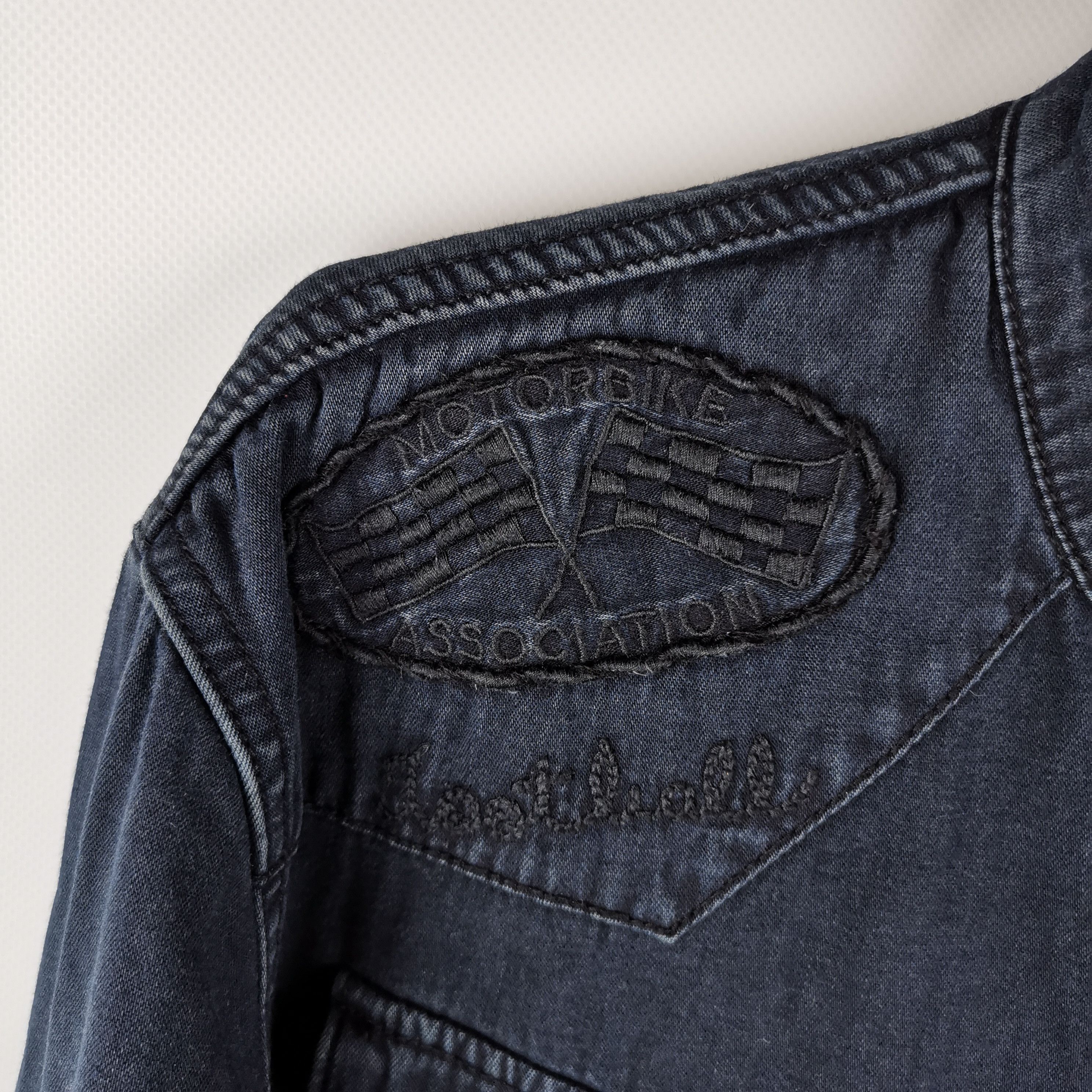 Allsaints Allsaints vintage motorbike association #57 shirt Size US L / EU 52-54 / 3 - 2 Thumbnail