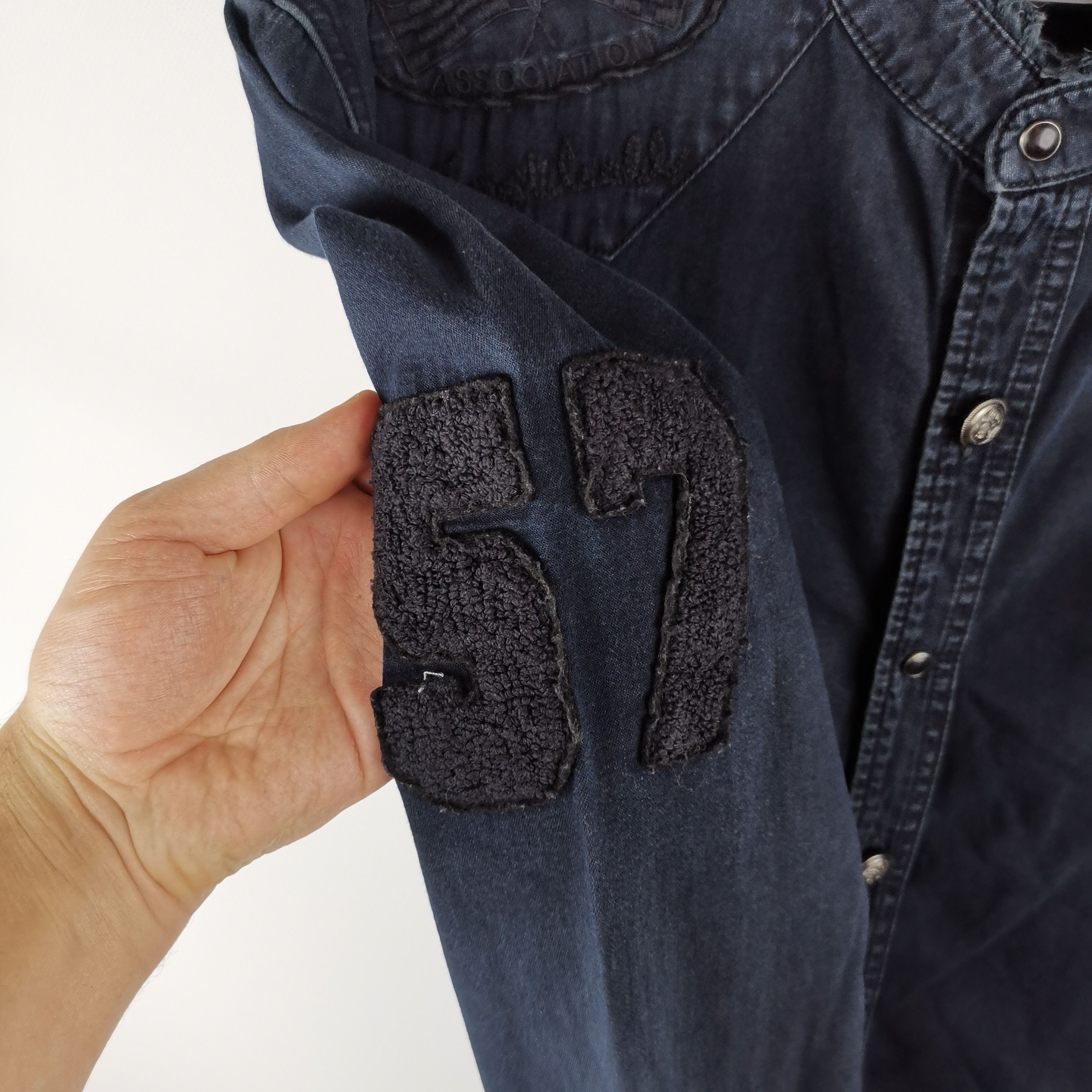 Allsaints Allsaints vintage motorbike association #57 shirt Size US L / EU 52-54 / 3 - 7 Thumbnail