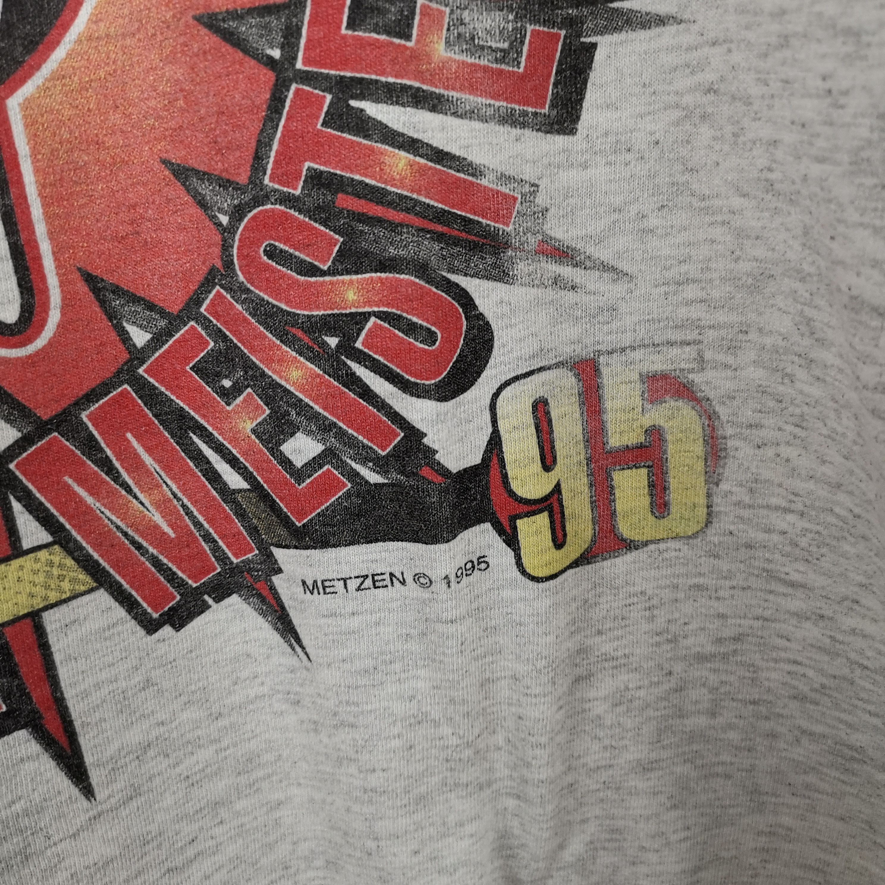 Gildan Gildan vintage 1995 Kolner Hale made in Canada tee shirt Size US XXL / EU 58 / 5 - 3 Thumbnail