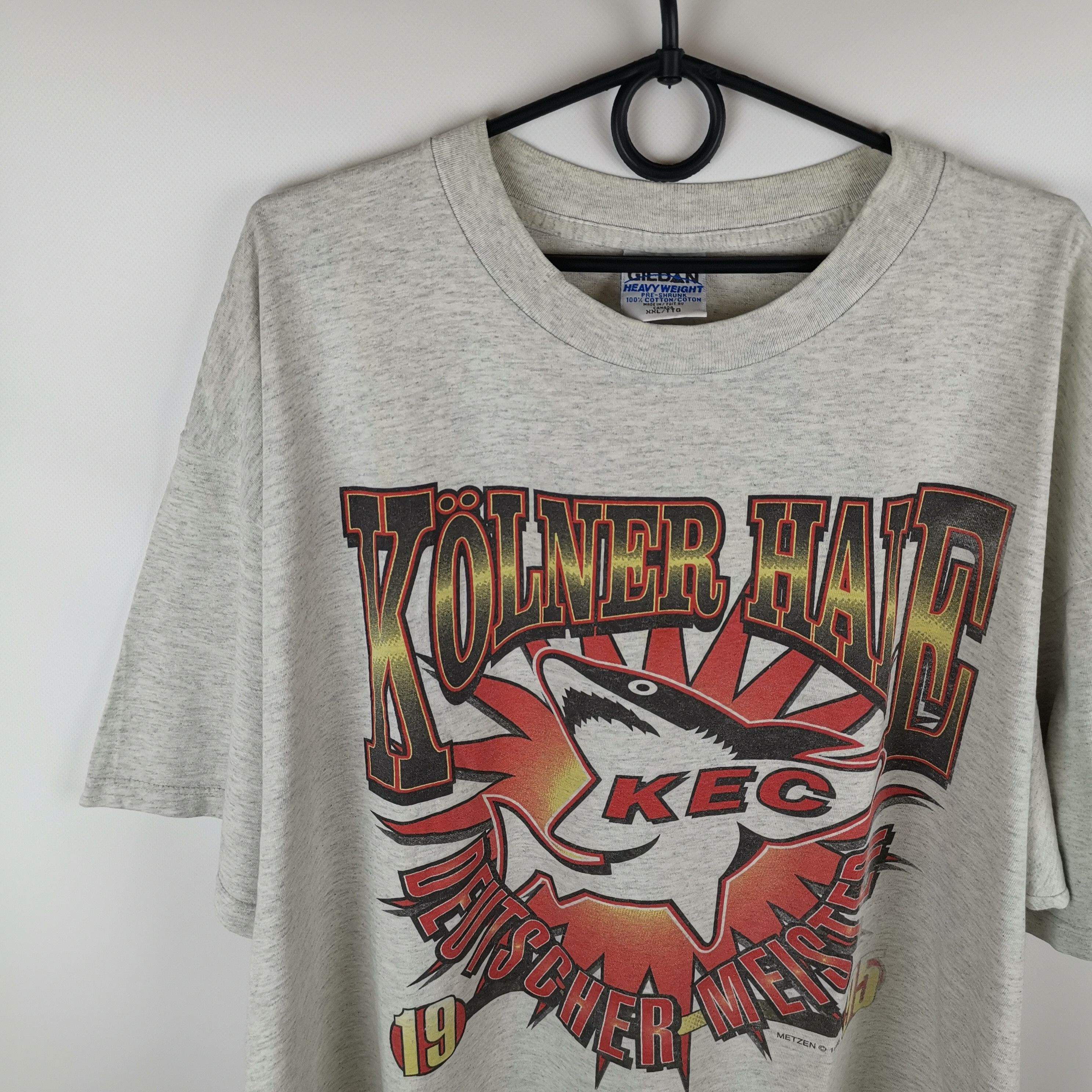 Gildan Gildan vintage 1995 Kolner Hale made in Canada tee shirt Size US XXL / EU 58 / 5 - 5 Thumbnail