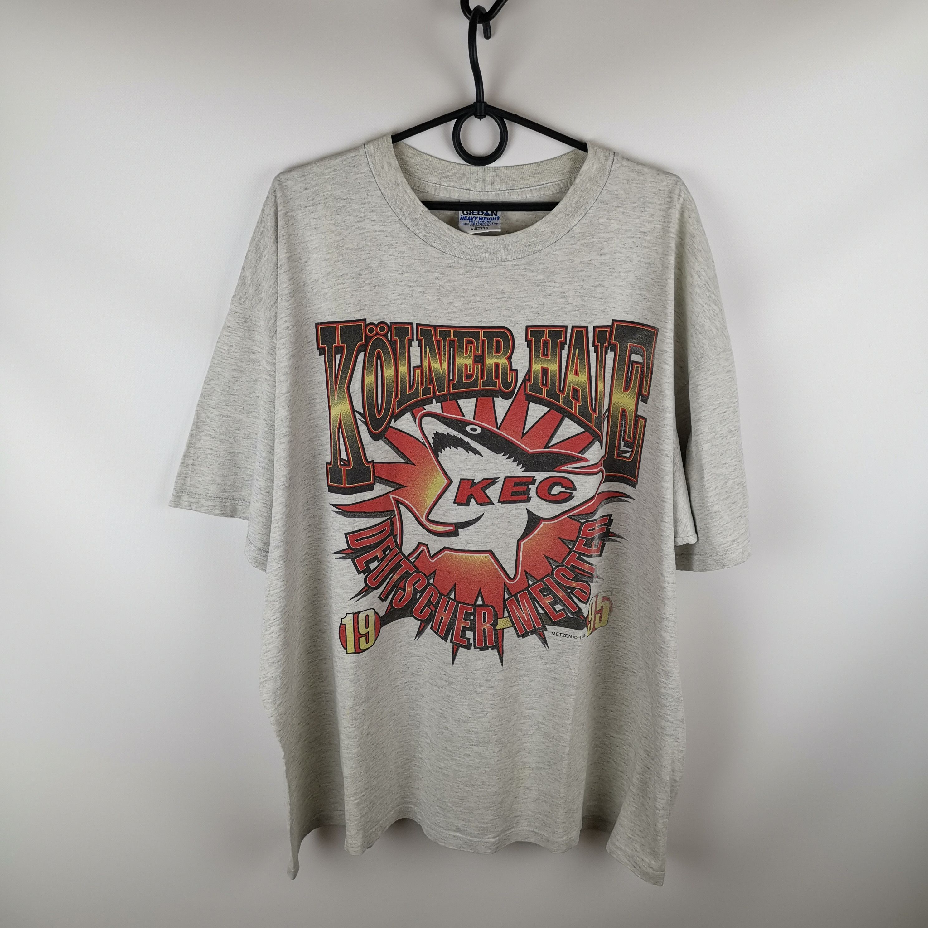 Gildan Gildan vintage 1995 Kolner Hale made in Canada tee shirt Size US XXL / EU 58 / 5 - 1 Thumbnail