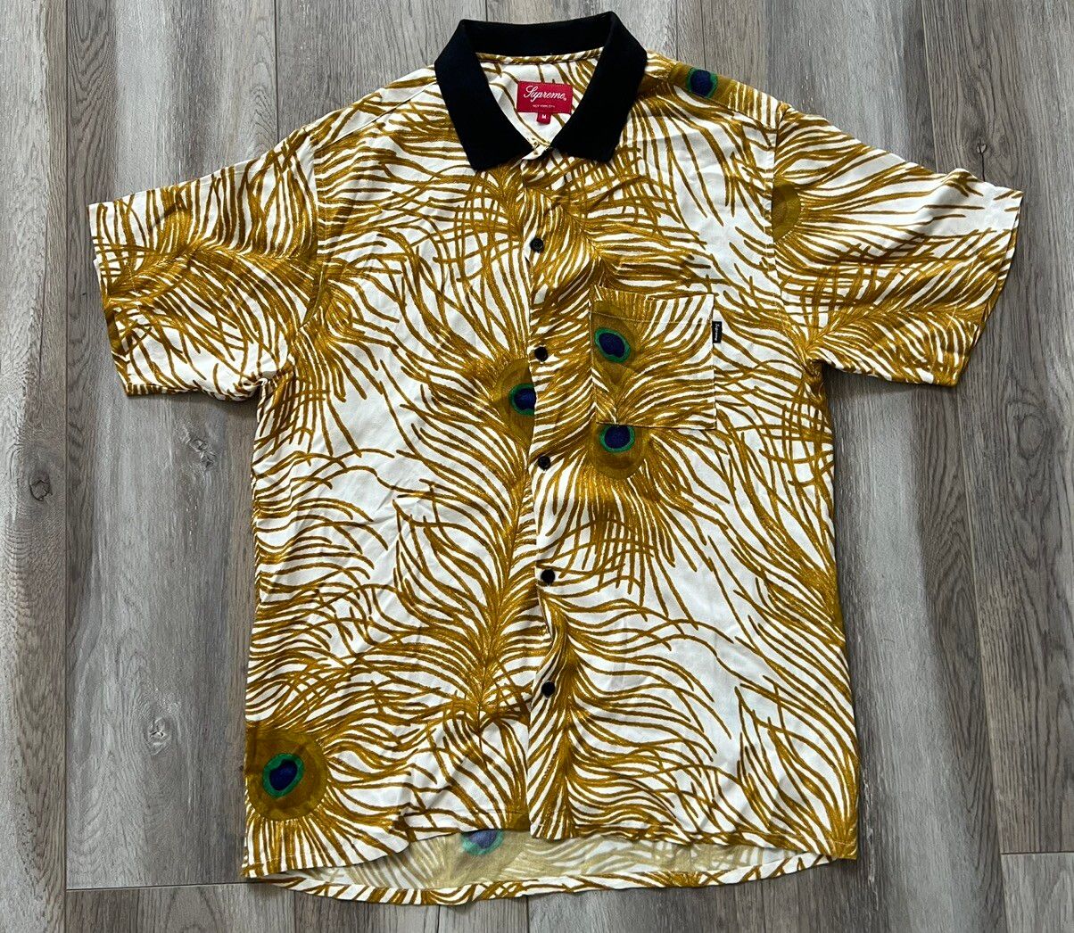 Supreme Supreme Peacock Button Up Shirt SS16 | Grailed