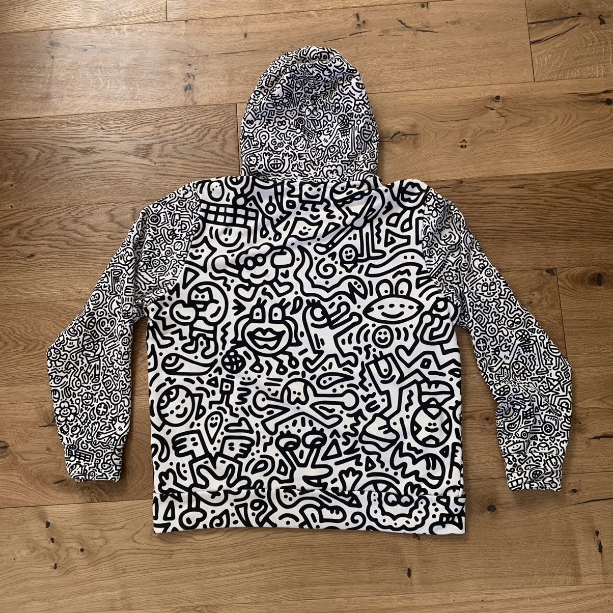 Puma x mr doodle hoodie hotsell