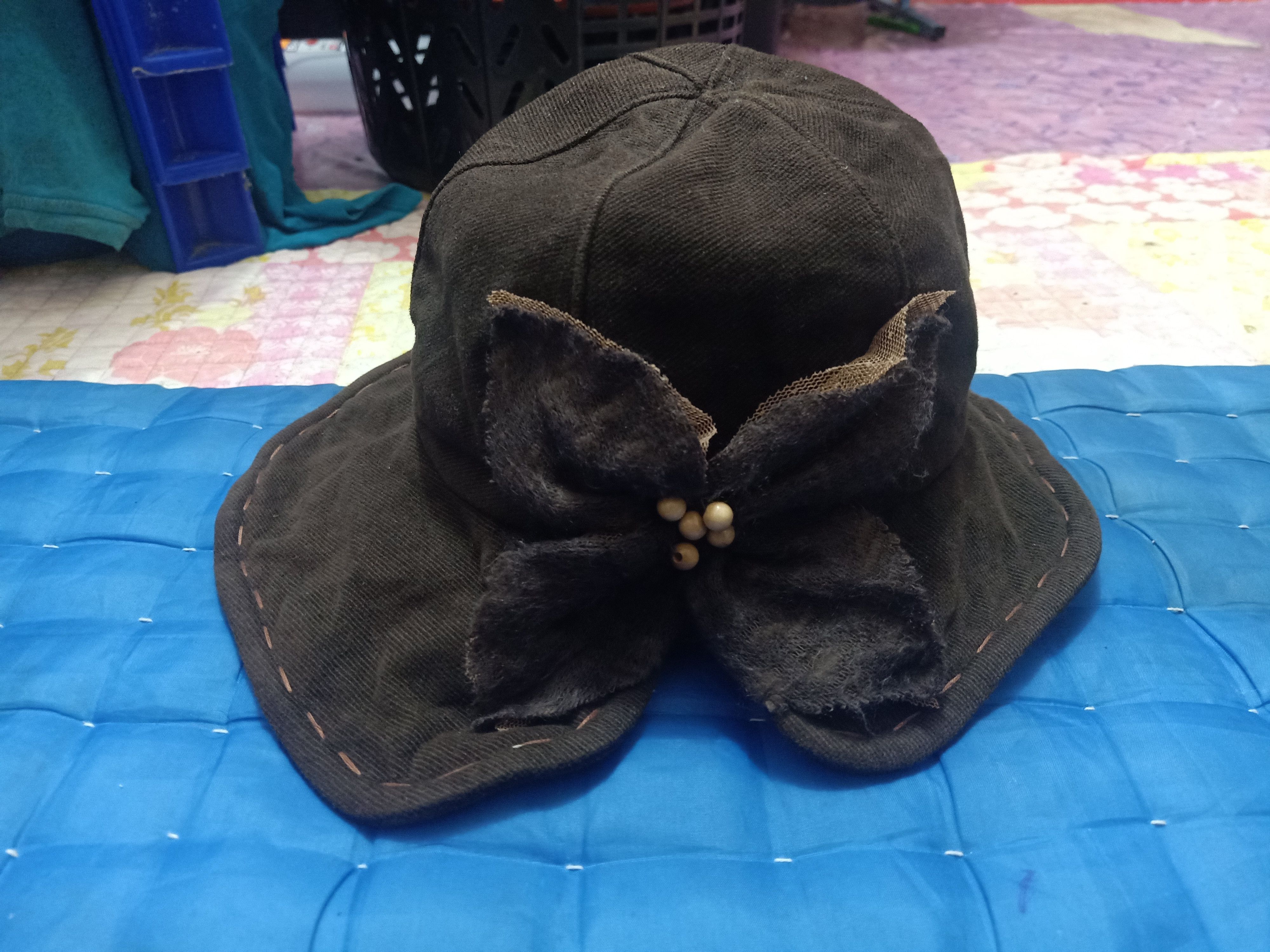 CA4LA Rare Design!!! Vtg CA4LA bucket hat with flower Size ONE SIZE - 1 Thumbnail