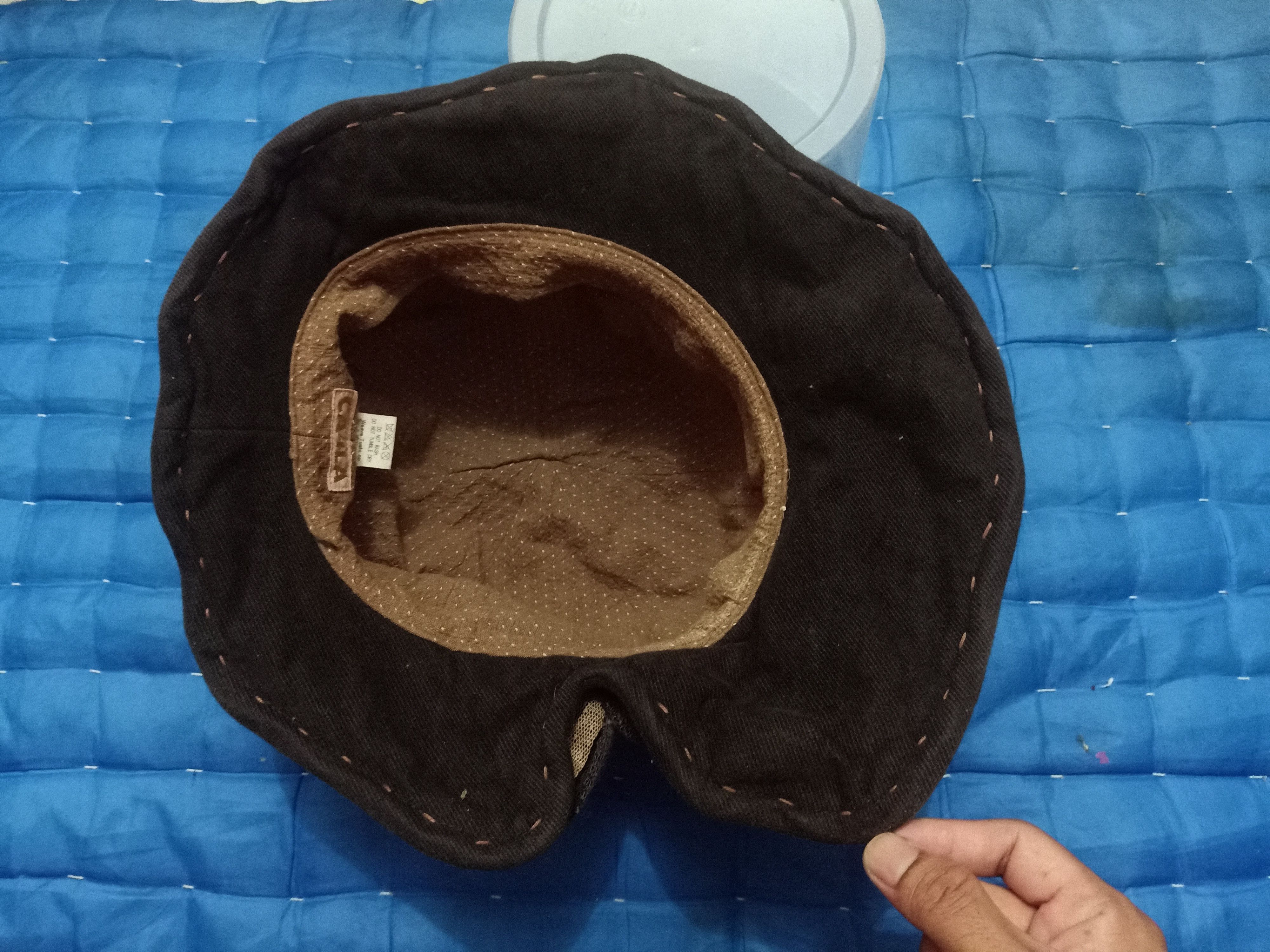 CA4LA Rare Design!!! Vtg CA4LA bucket hat with flower Size ONE SIZE - 5 Thumbnail