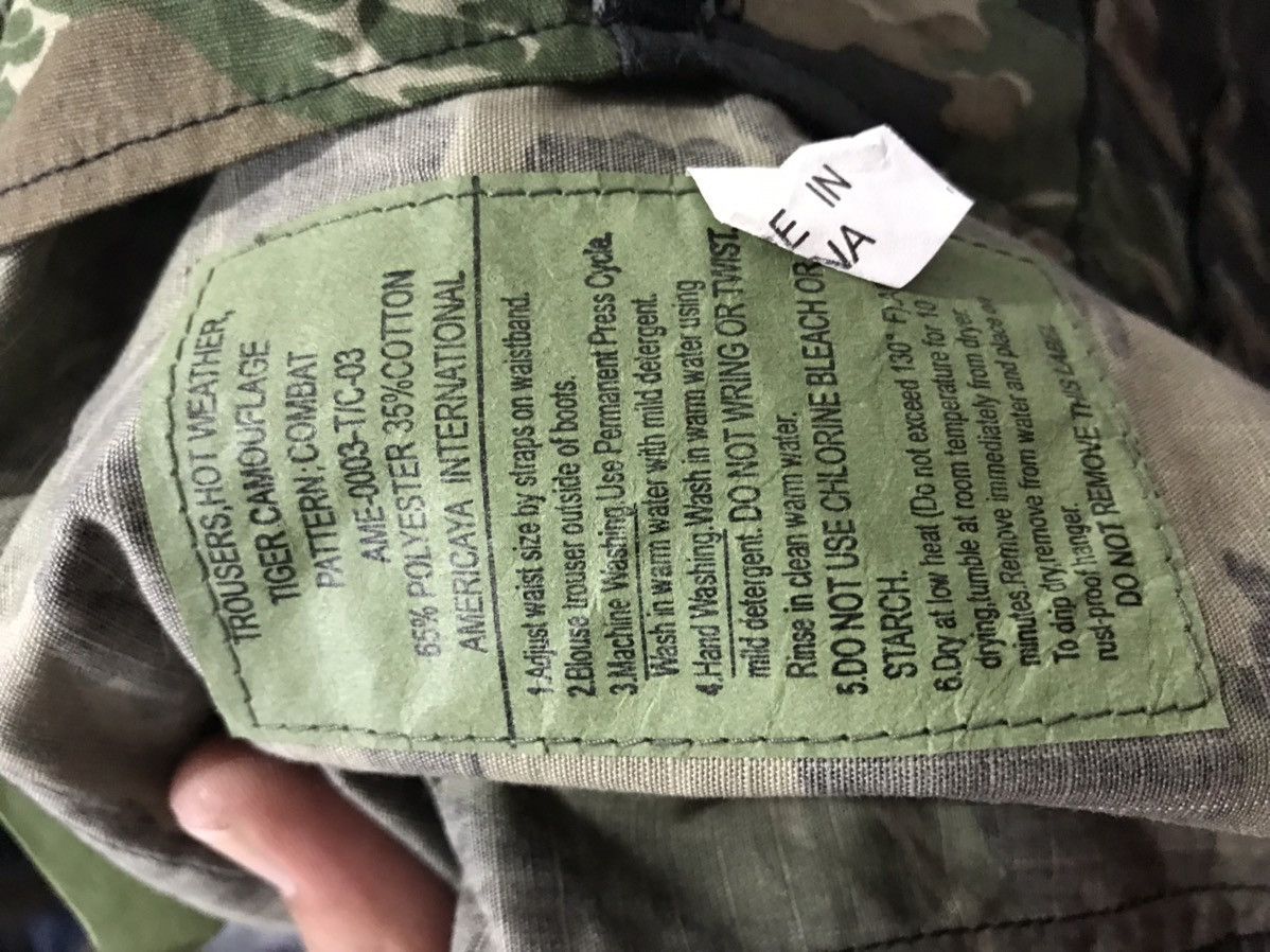 Other AMERICAYA Tiger Stripe Ripstop Military Short Pant Size US 39 - 8 Thumbnail