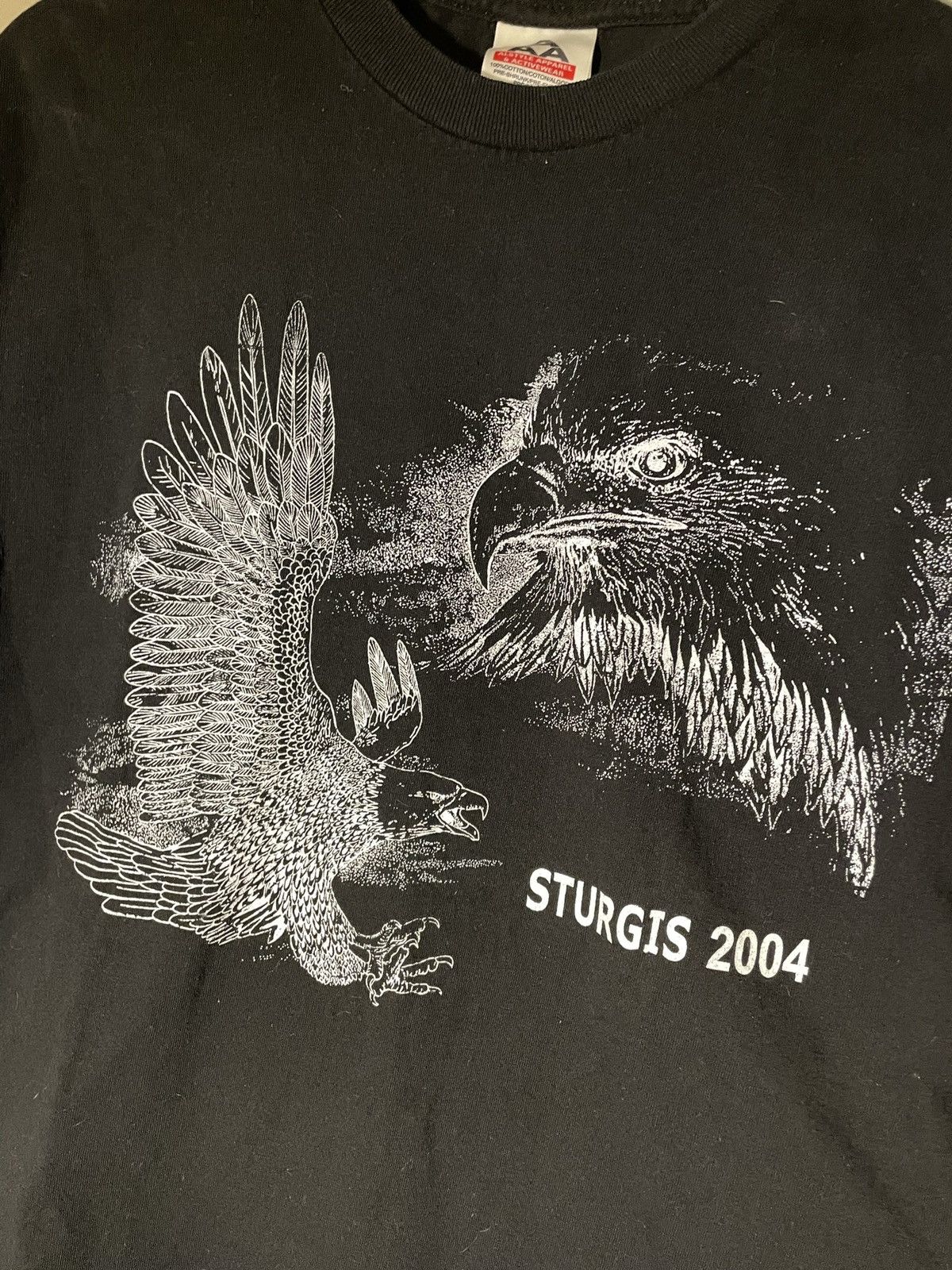 Harley Davidson Vintage 2004 Y2K Harley Davidson Sturgis Tee Size US L / EU 52-54 / 3 - 3 Thumbnail