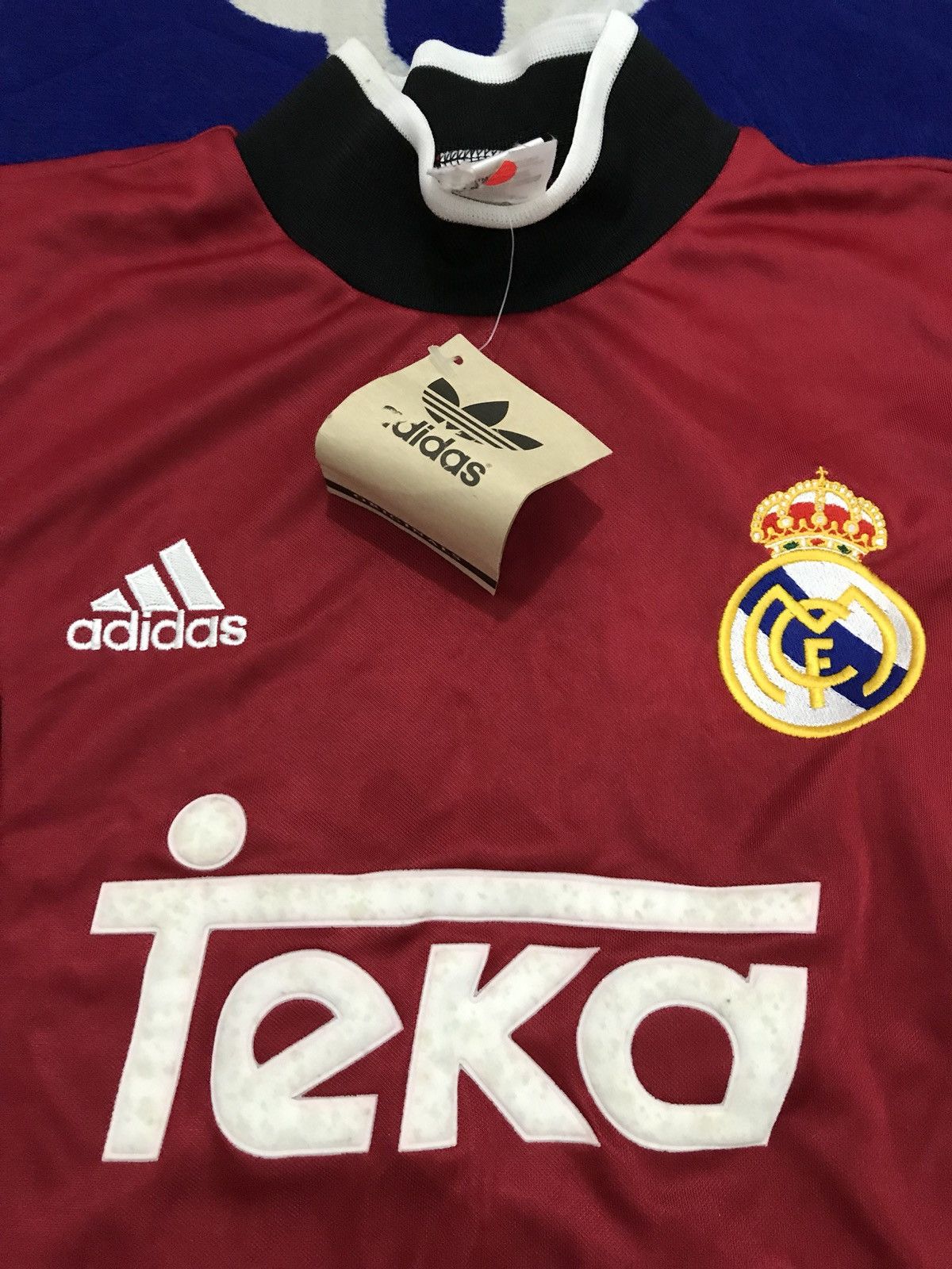 Adidas × Vintage Vintage Real Madrid Teka Longsleeve Size US M / EU 48-50 / 2 - 2 Thumbnail