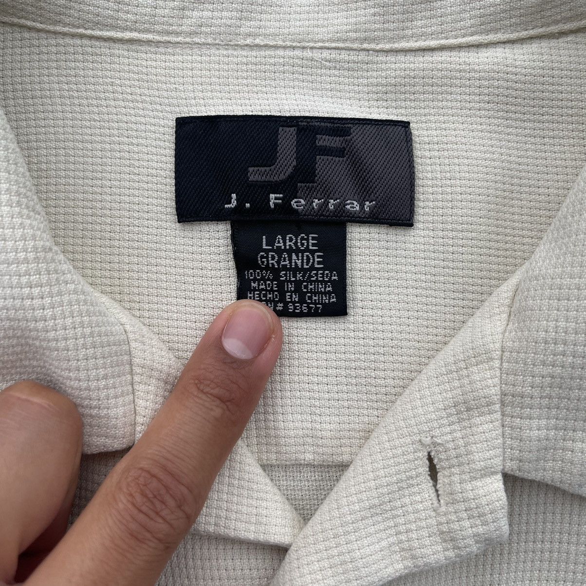 J Ferrar Vintage Shirt Size US L / EU 52-54 / 3 - 3 Thumbnail