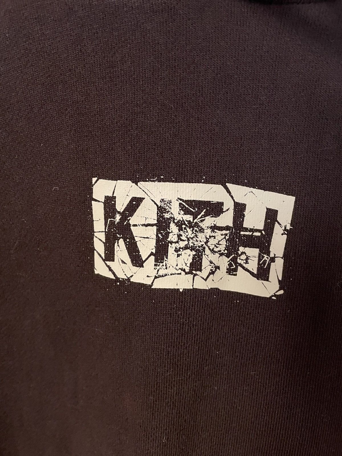 Kith Kith Splintered Logo Hoodie Espresso Size US L / EU 52-54 / 3 - 3 Thumbnail
