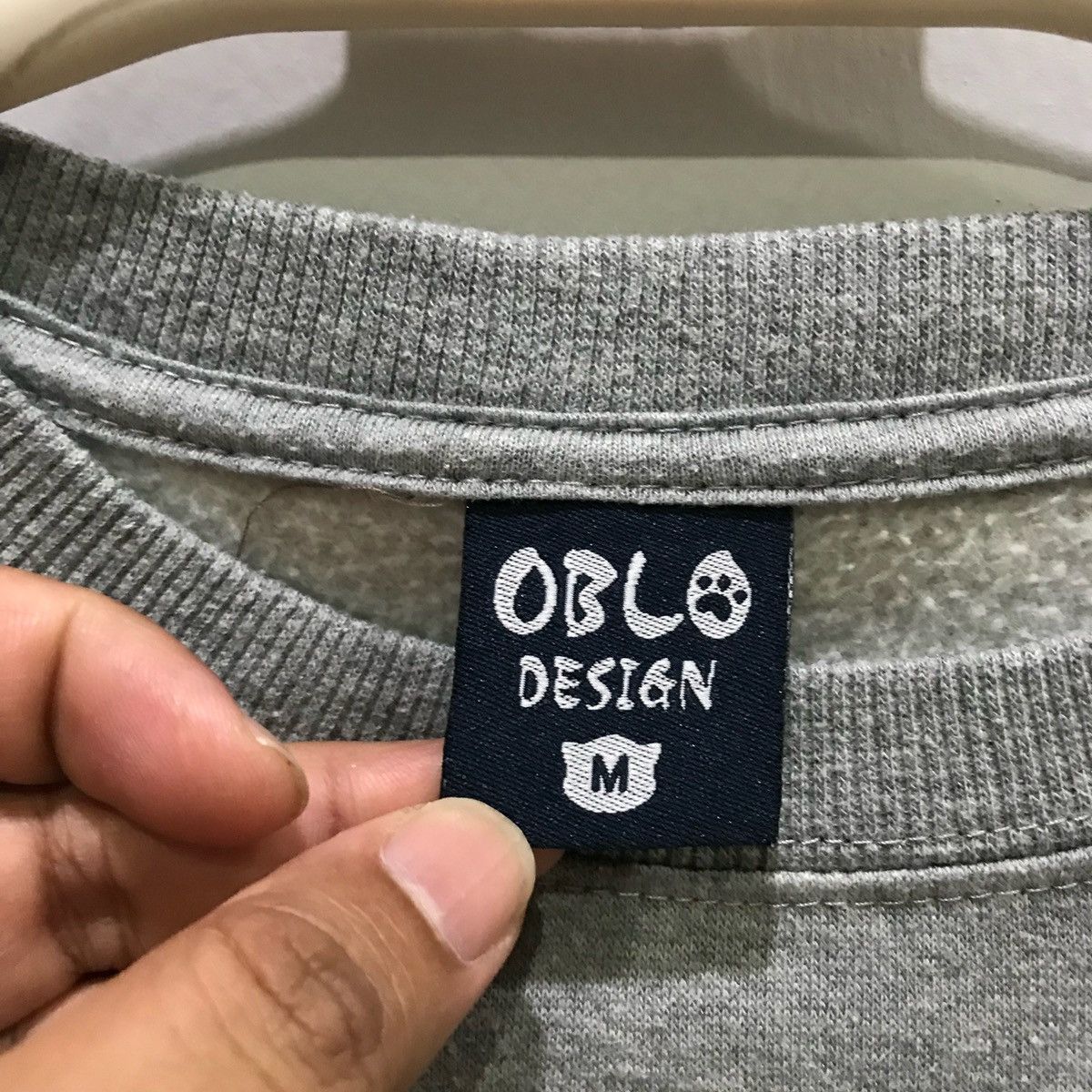 Japanese Brand × Vintage OBLO DESIGN Sweatshirts Size M Size US M / EU 48-50 / 2 - 4 Thumbnail
