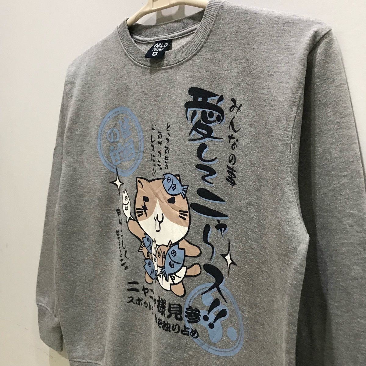Japanese Brand × Vintage OBLO DESIGN Sweatshirts Size M Size US M / EU 48-50 / 2 - 7 Thumbnail