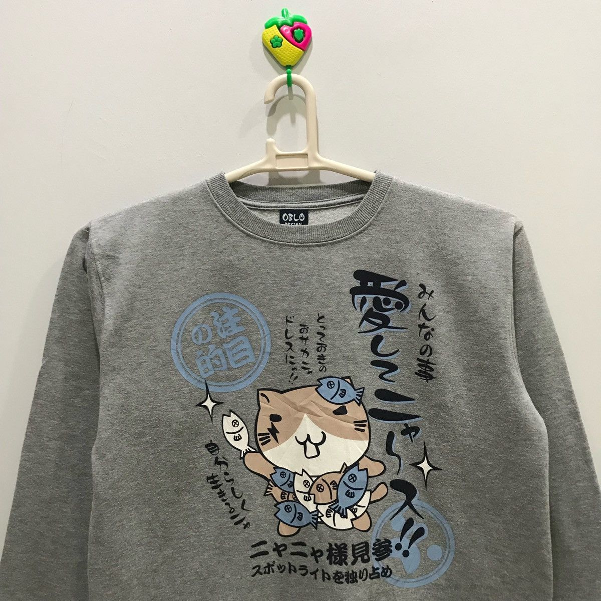Japanese Brand × Vintage OBLO DESIGN Sweatshirts Size M Size US M / EU 48-50 / 2 - 2 Thumbnail