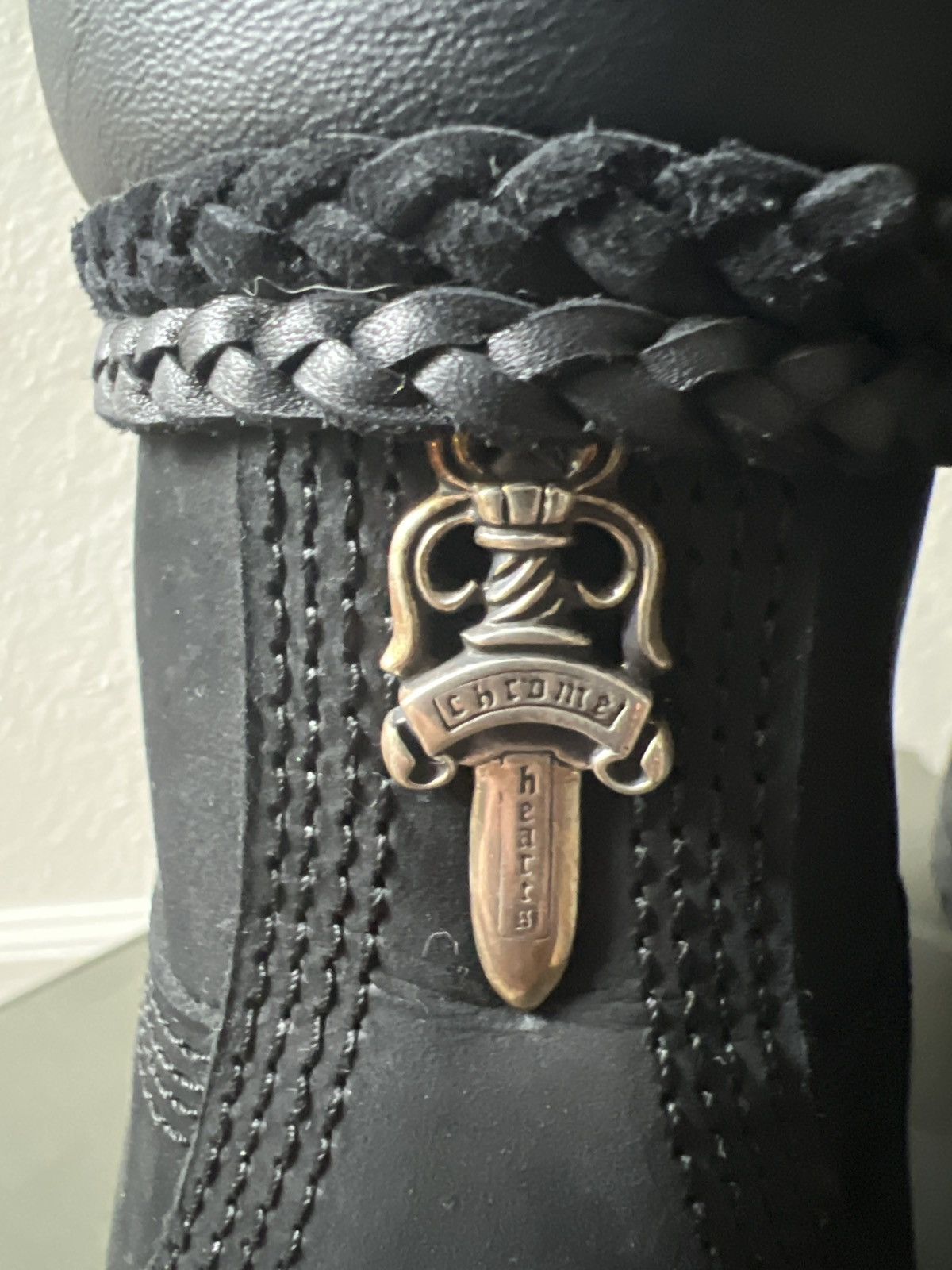 Chrome Hearts Chrome Hearts Black Timberland Boots Size US 9 / EU 42 - 3 Thumbnail