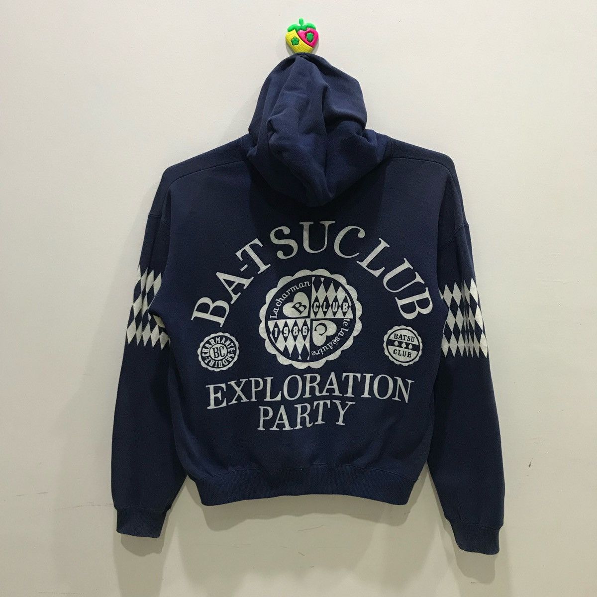 Japanese Brand × Vintage BA-TSU CLUB Hoodie Size L Size US L / EU 52-54 / 3 - 1 Thumbnail
