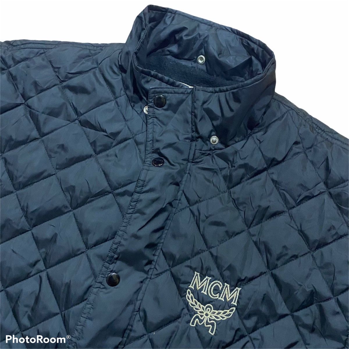 Designer × MCM × Vintage Vintage MCM Long Puffer Jacket Logo Size US M / EU 48-50 / 2 - 2 Thumbnail
