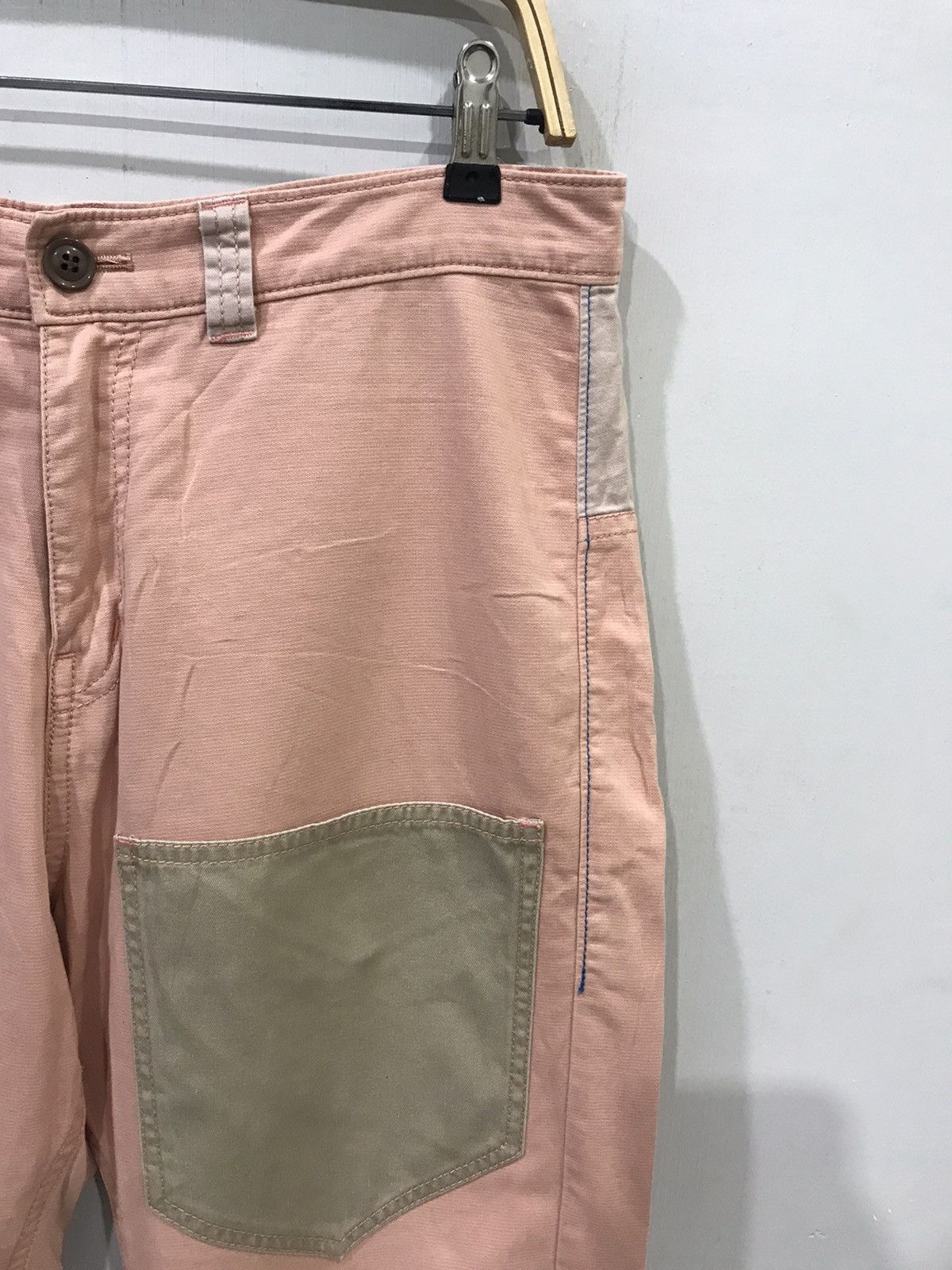 Japanese Brand POU DOU DOU Very Rare Design Cropped Pant Size US 32 / EU 48 - 2 Thumbnail