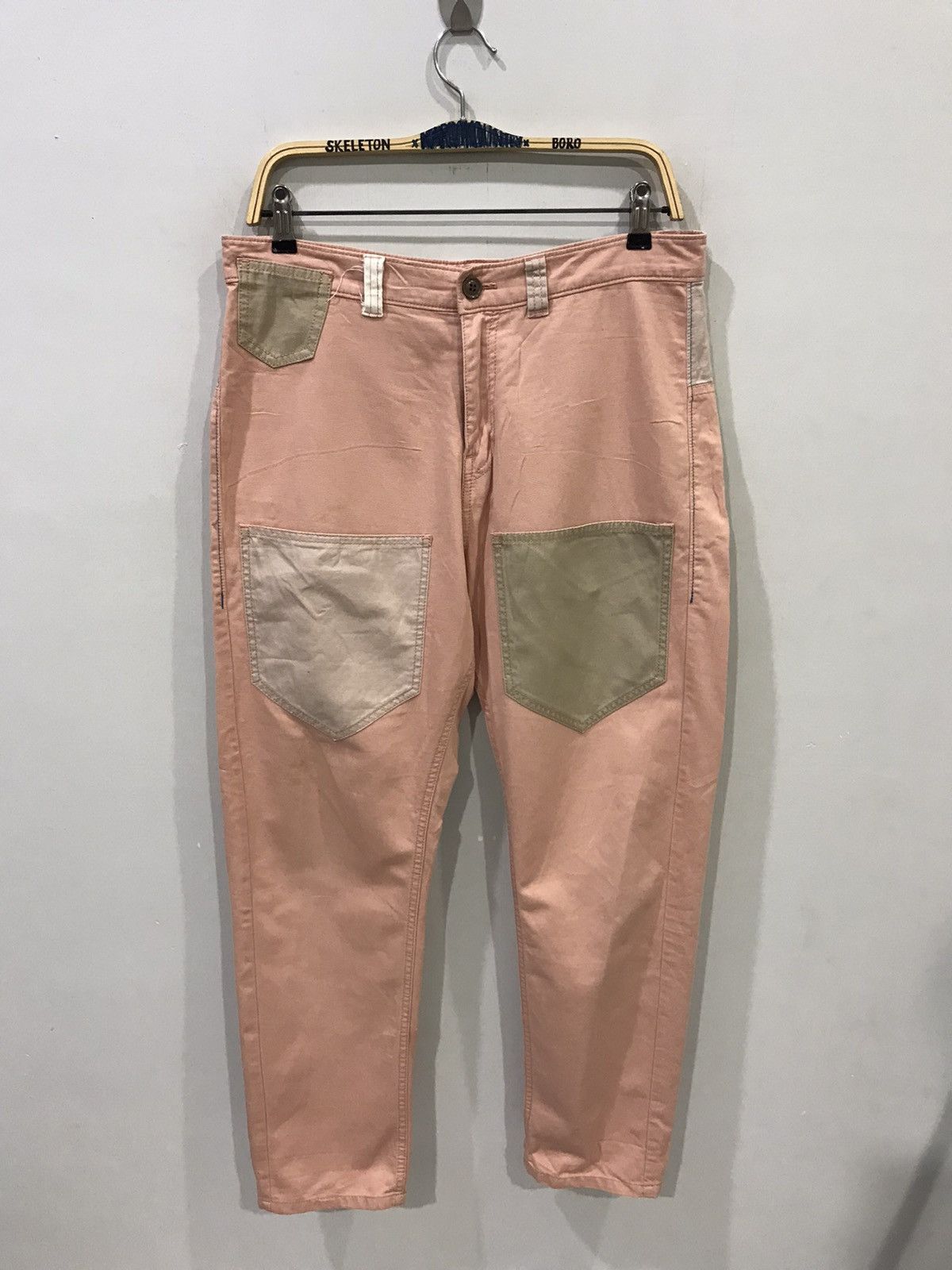 POU DOU DOU Very Rare Design Cropped Pant