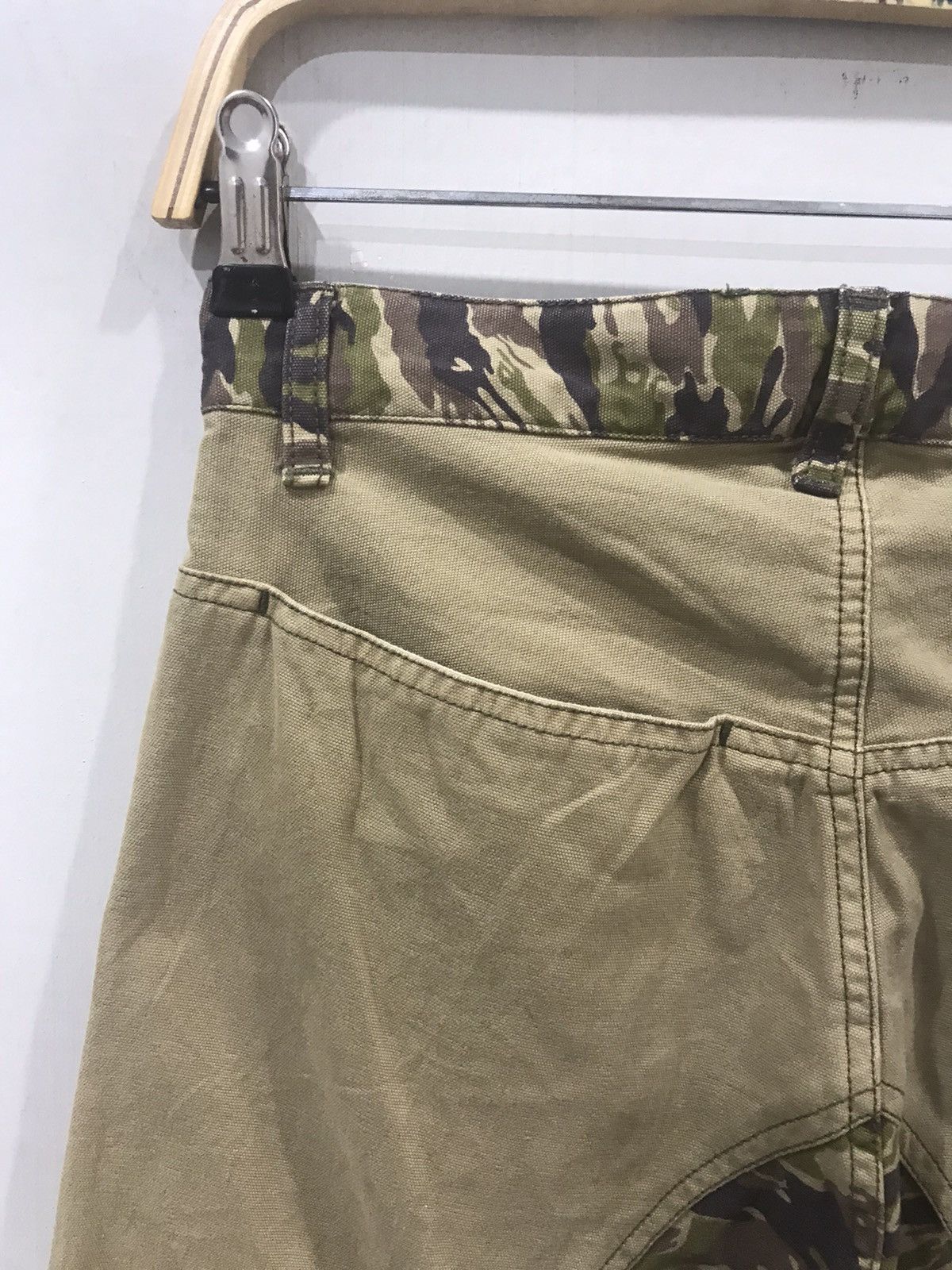 Japanese Brand WASK Japan Two Tones Tiger Short Pant Size US 26 / EU 42 - 10 Thumbnail