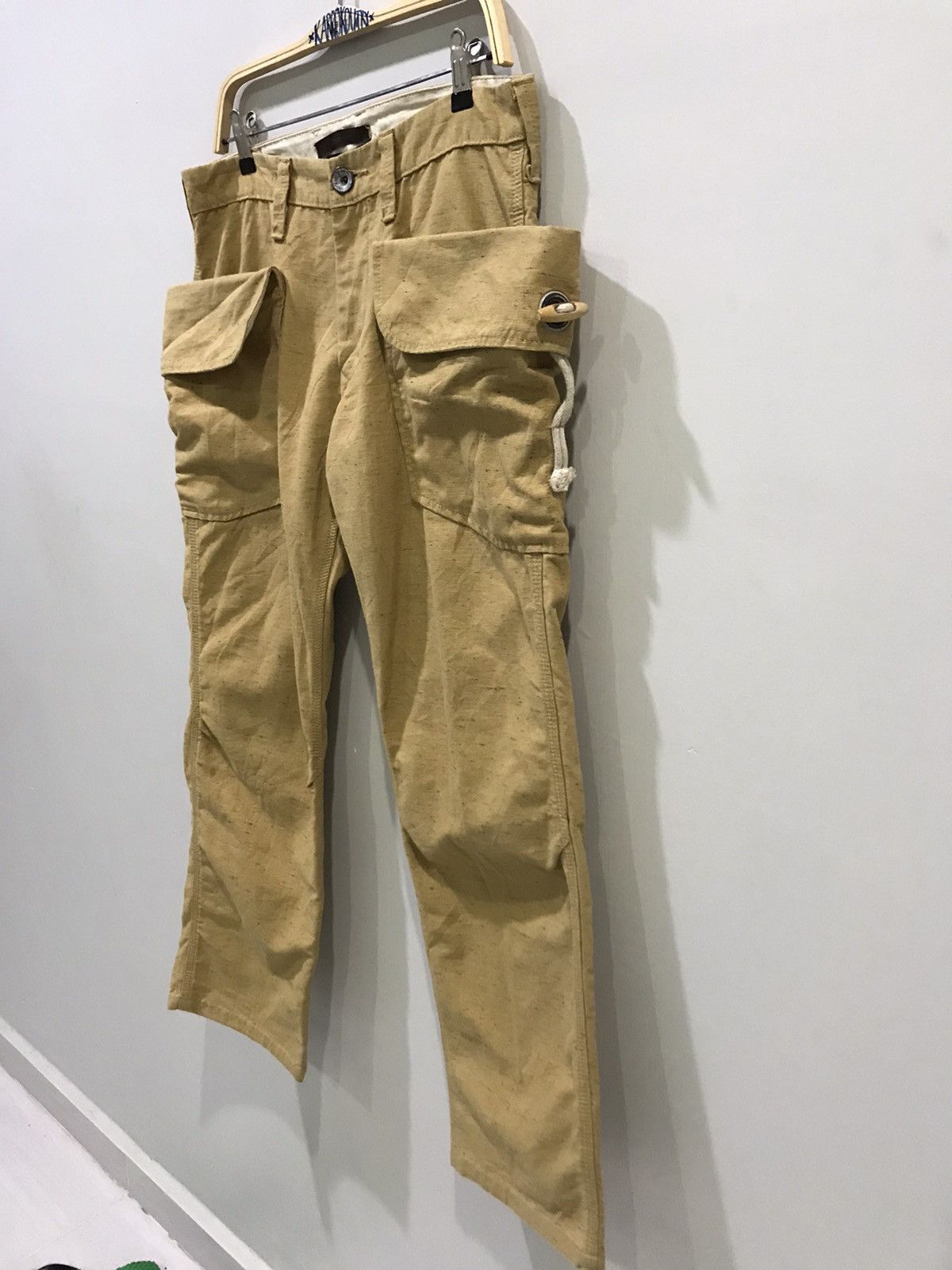Designer × Japanese Brand BLUE WAY Japan Round Pocket Easy Pant Size US 34 / EU 50 - 8 Thumbnail