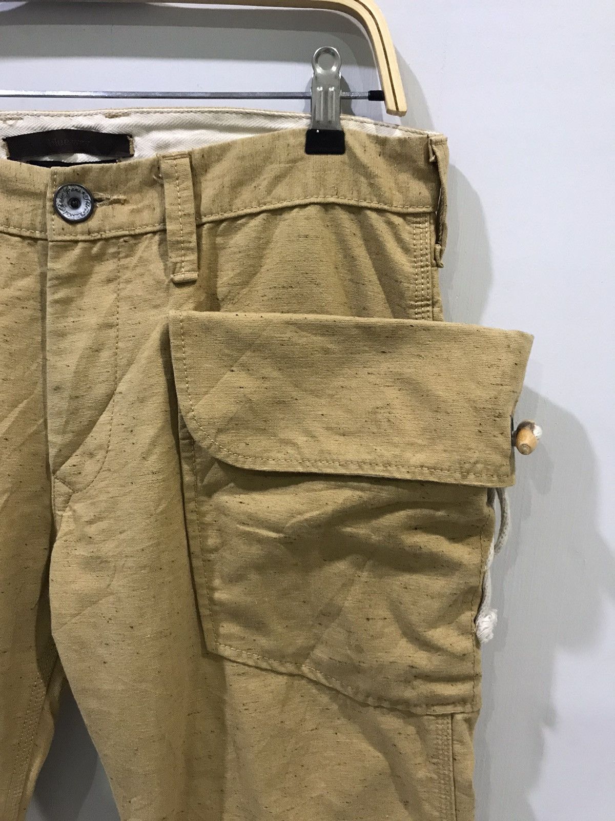 Designer × Japanese Brand BLUE WAY Japan Round Pocket Easy Pant Size US 34 / EU 50 - 2 Thumbnail