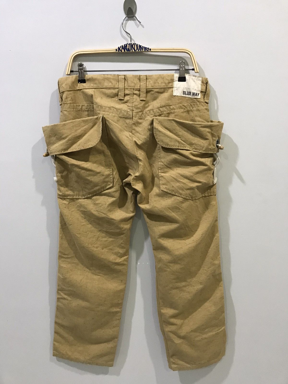 Designer × Japanese Brand BLUE WAY Japan Round Pocket Easy Pant Size US 34 / EU 50 - 10 Thumbnail
