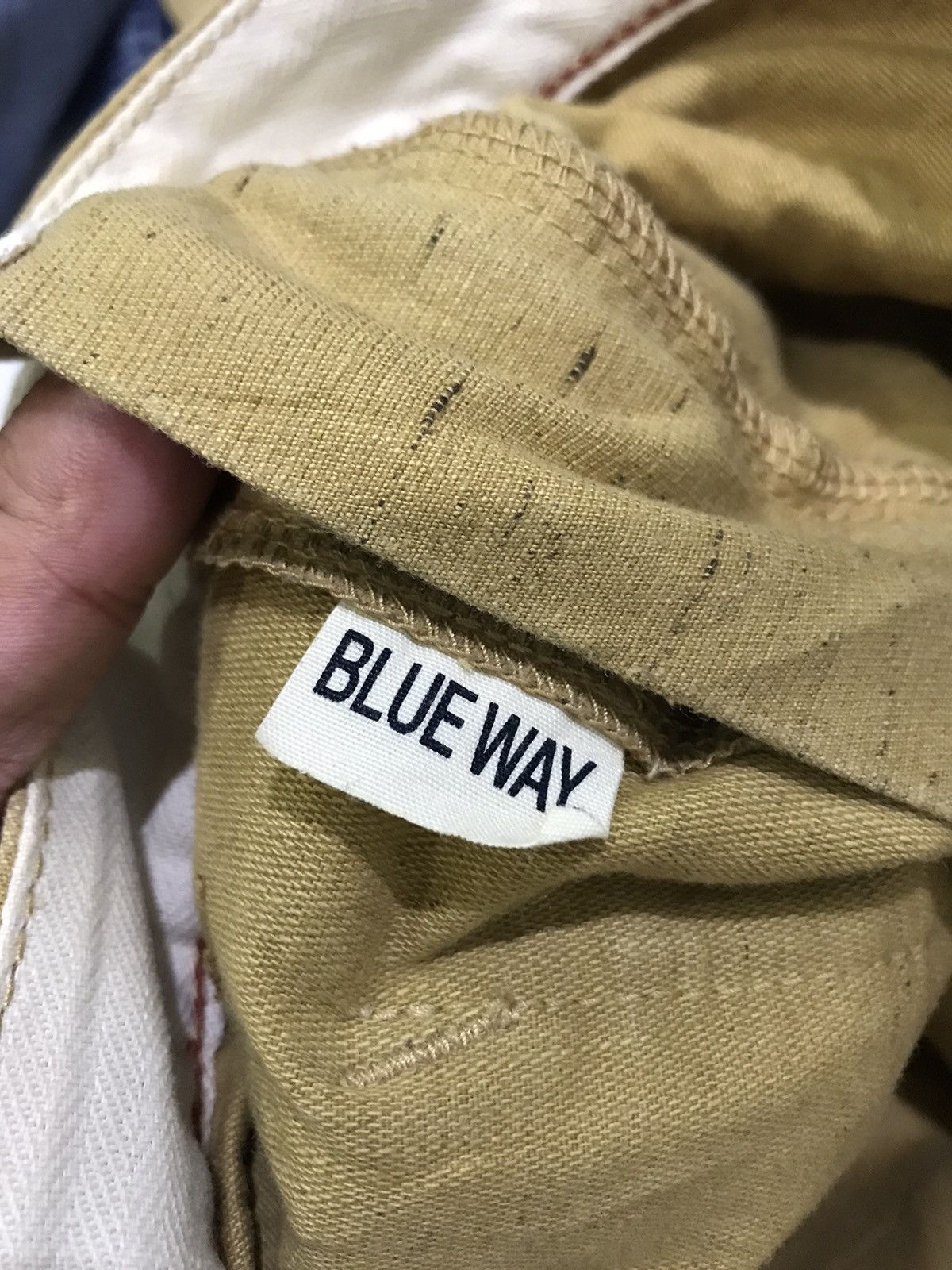 Designer × Japanese Brand BLUE WAY Japan Round Pocket Easy Pant Size US 34 / EU 50 - 15 Thumbnail