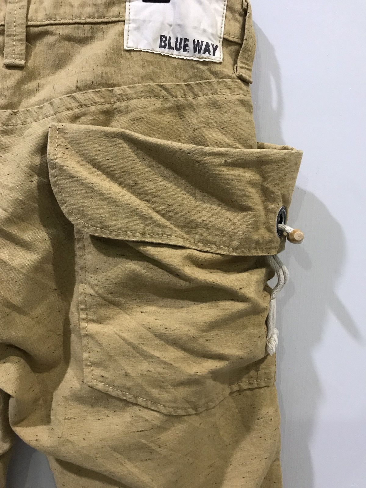 Designer × Japanese Brand BLUE WAY Japan Round Pocket Easy Pant Size US 34 / EU 50 - 11 Thumbnail
