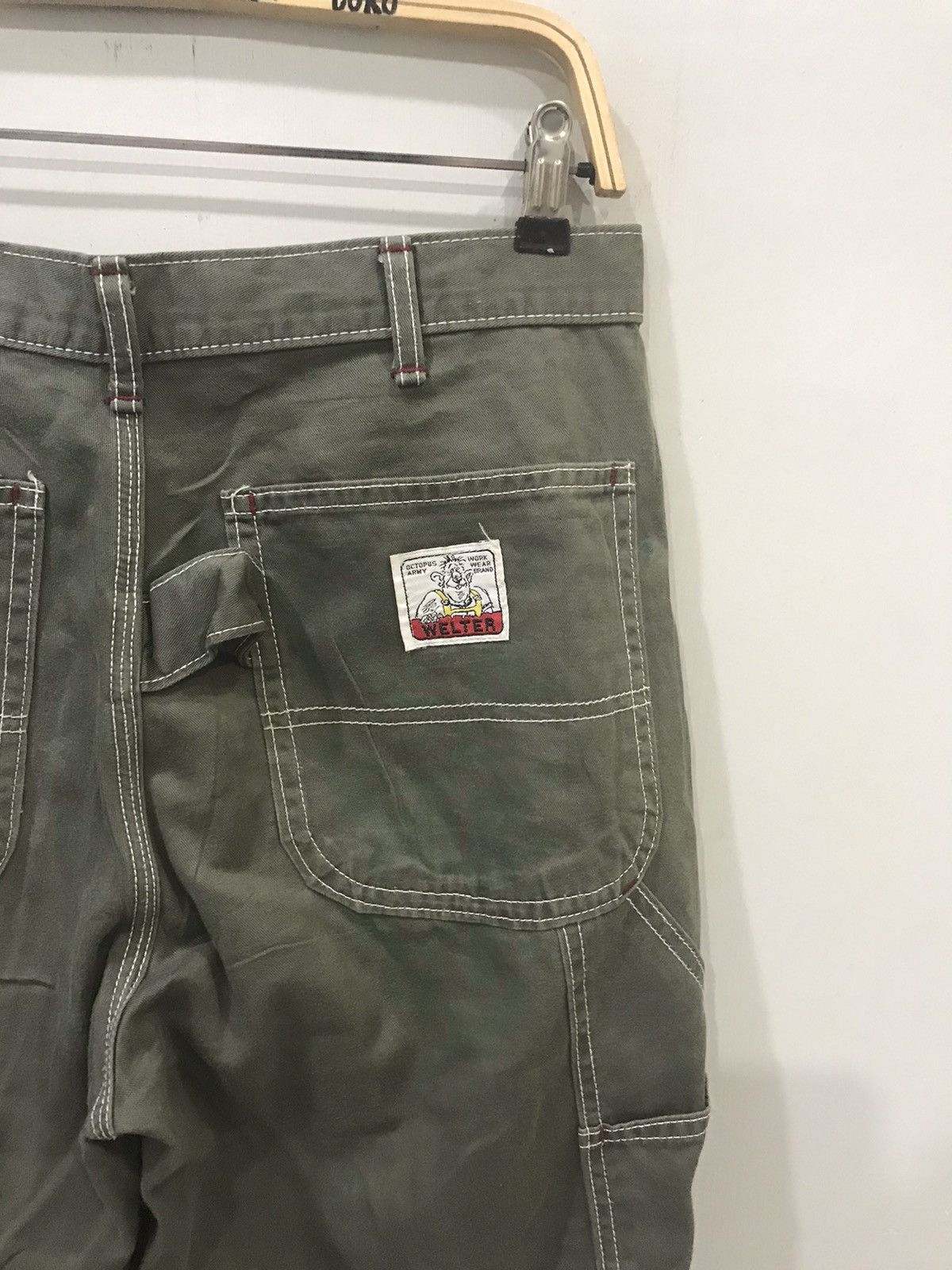 Japanese Brand × Octopus OCTOPUS ARMY Japan Vintage Dope Sick Carpenter Pant Size US 30 / EU 46 - 7 Thumbnail