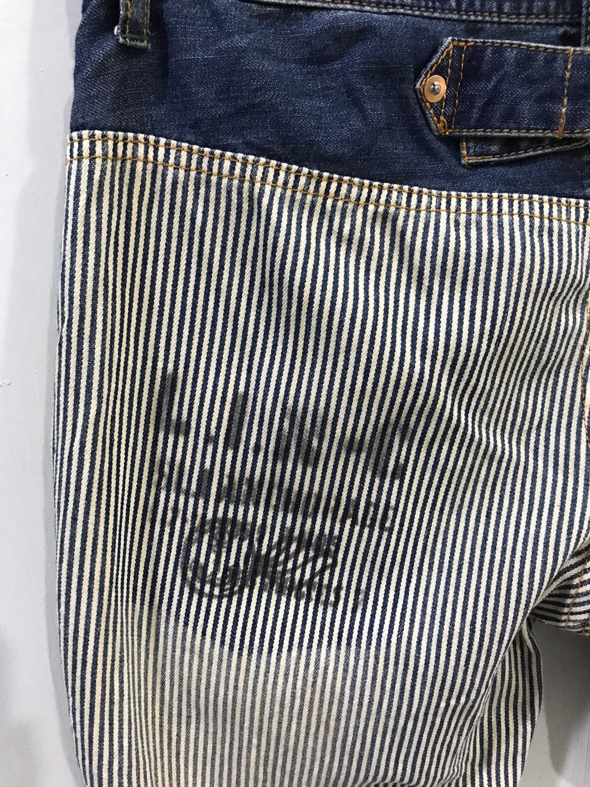 Designer × Japanese Brand LIME NCM Hybrid Hickory Denim Baker Pant Size US 29 - 10 Thumbnail