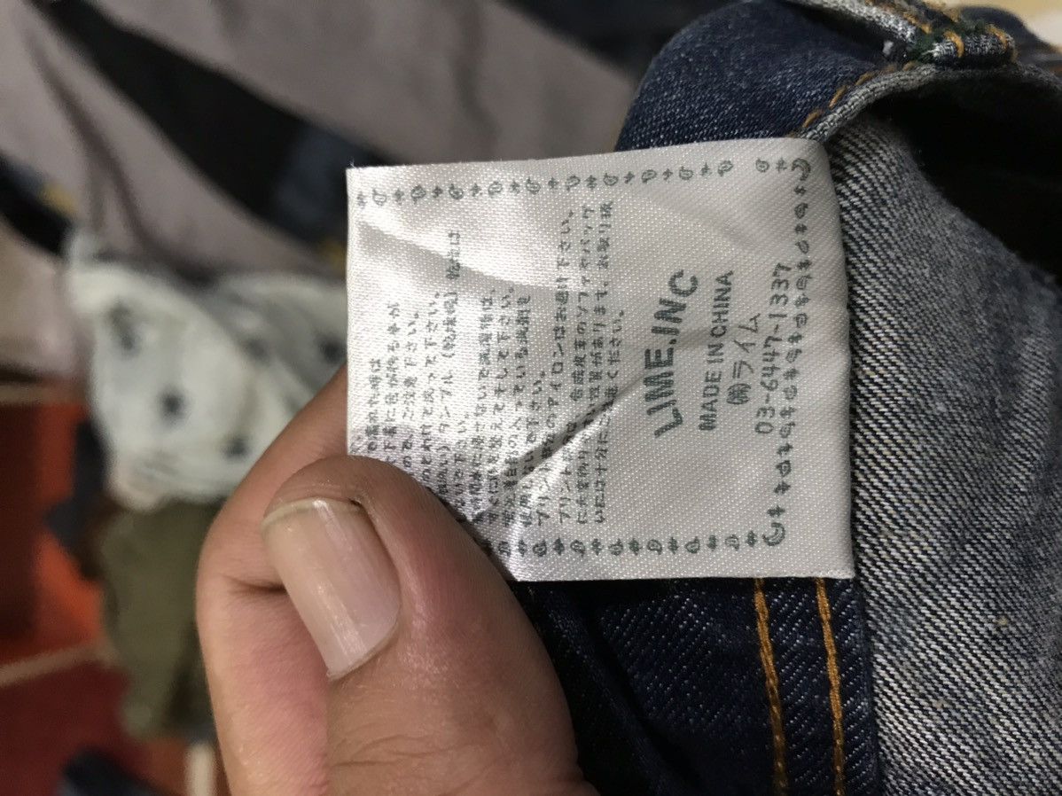 Designer × Japanese Brand LIME NCM Hybrid Hickory Denim Baker Pant Size US 29 - 15 Thumbnail