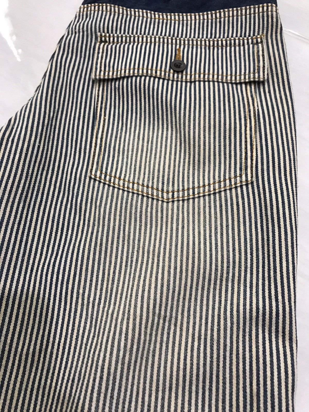 Designer × Japanese Brand LIME NCM Hybrid Hickory Denim Baker Pant Size US 29 - 19 Thumbnail