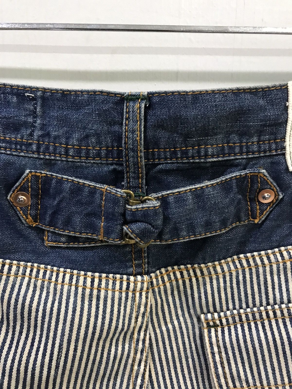 Designer × Japanese Brand LIME NCM Hybrid Hickory Denim Baker Pant Size US 29 - 11 Thumbnail