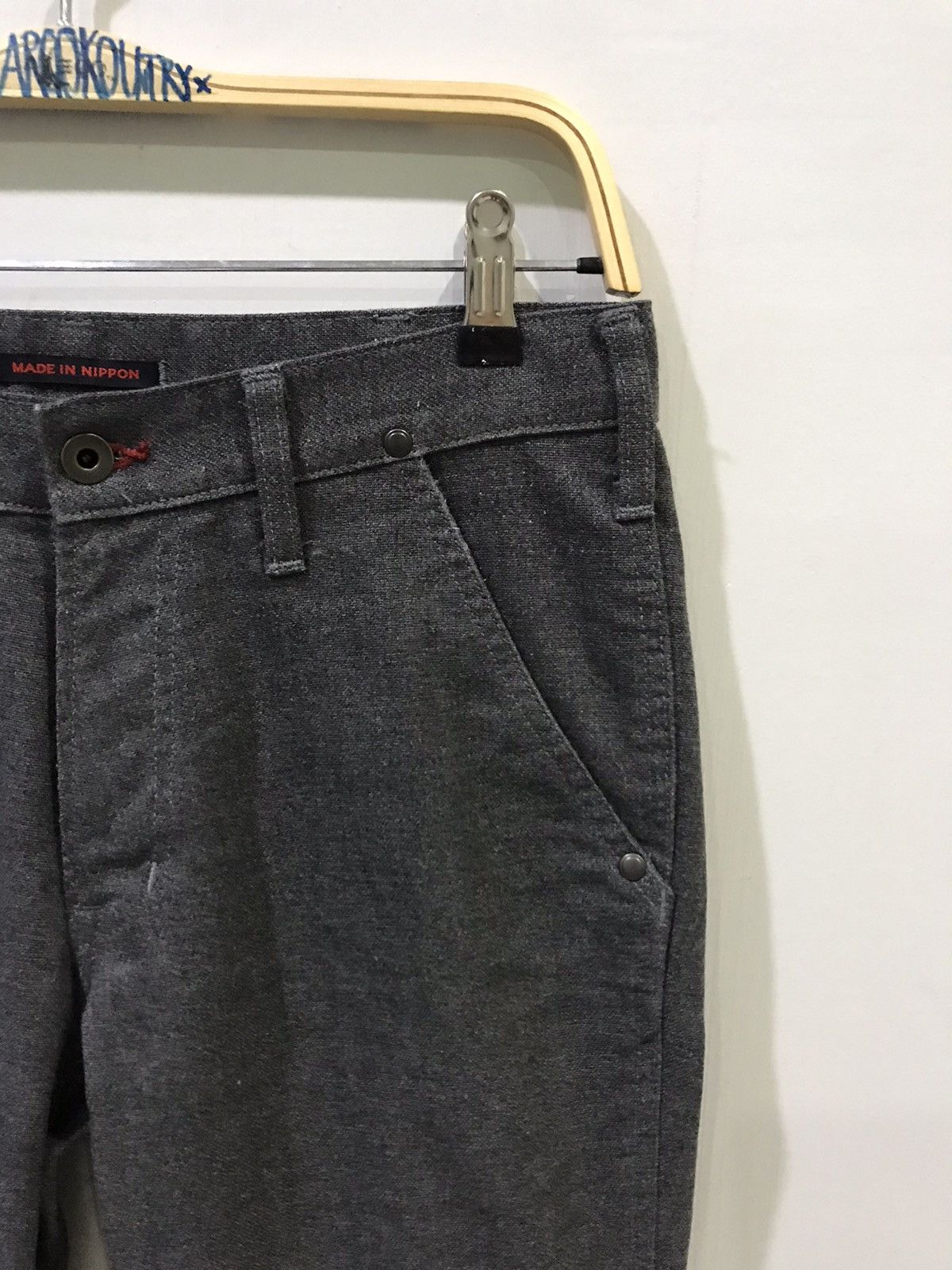 Designer × Japanese Brand Flare BLUE WAY Stylish Trouser for Office Day Size US 31 - 2 Thumbnail