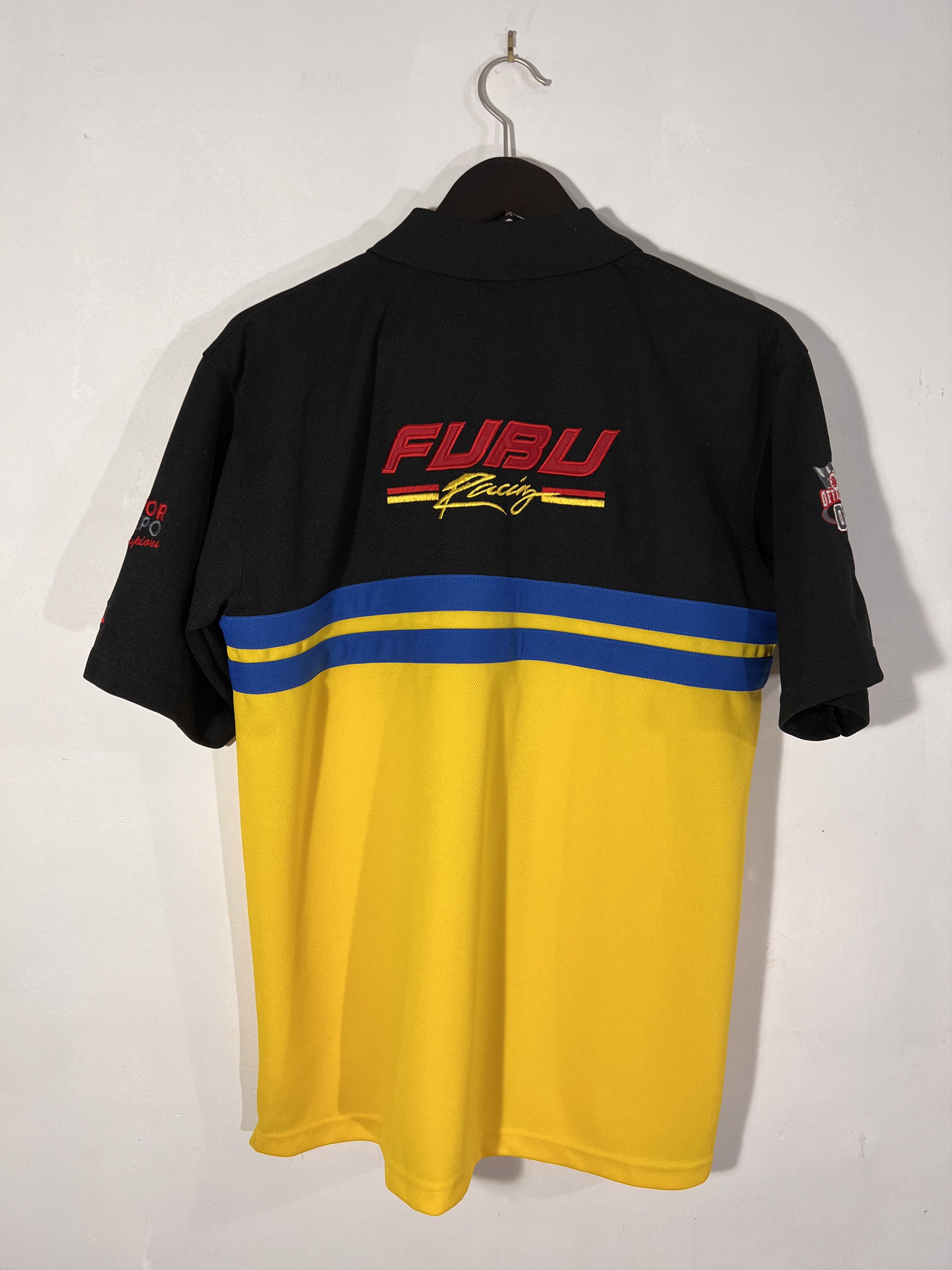 Vintage Vintage FUBU Racing Polo T Shirt The Collection | Grailed