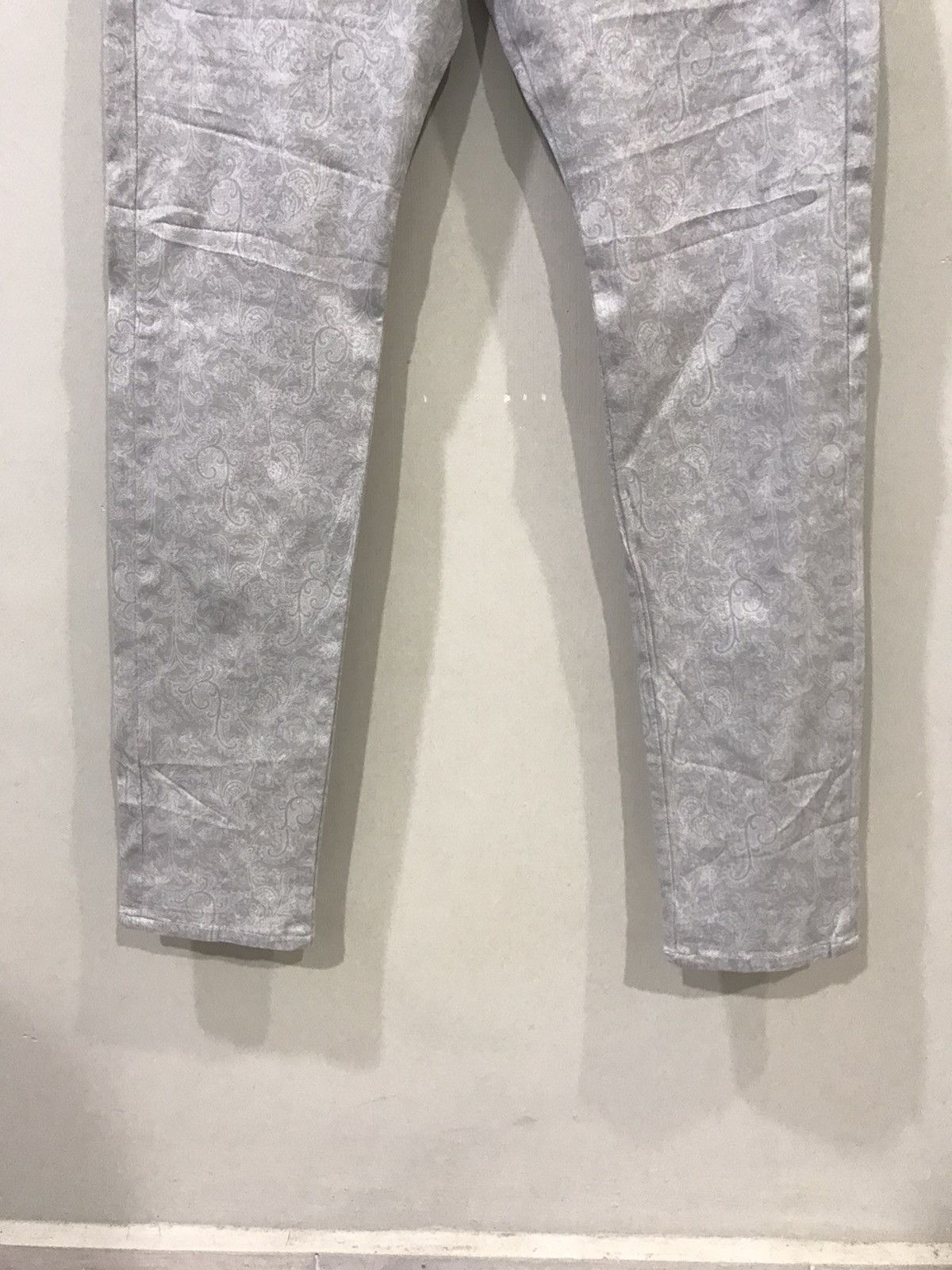 Designer × Japanese Brand LAURA FELICE Paisley Full Print Stretchable Skinny Pant Size US 34 / EU 50 - 5 Thumbnail