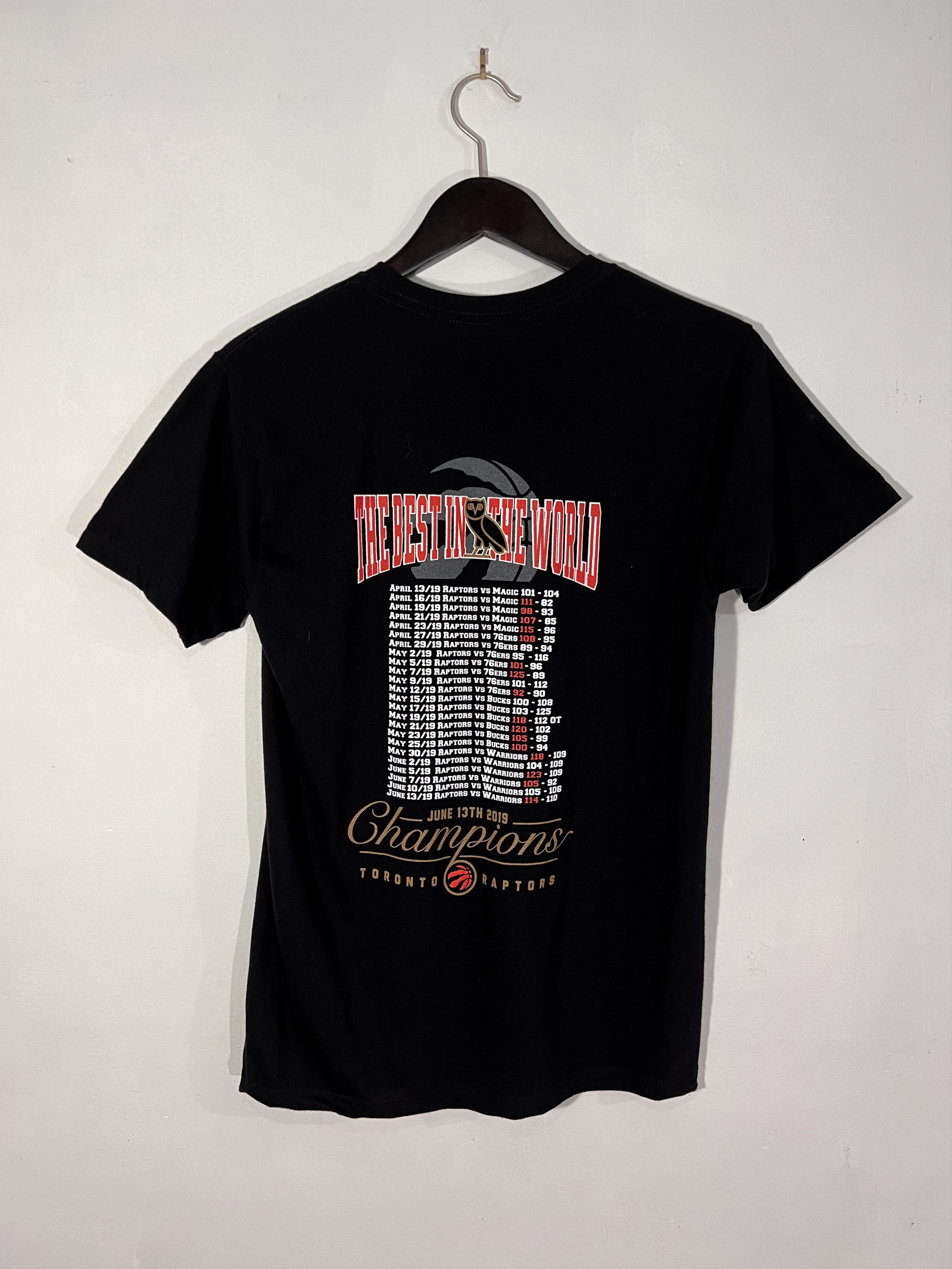 OVO x Toronto Raptors The Best in the World 2019 Champs Tee