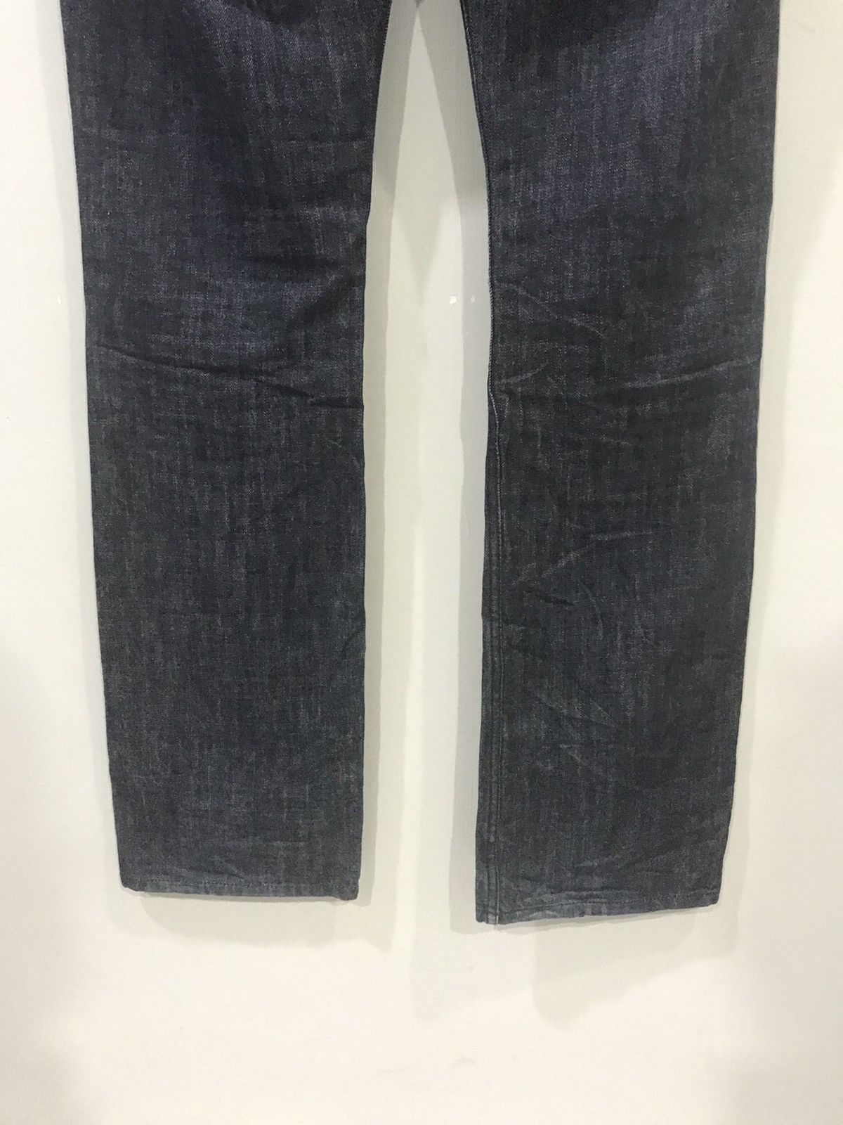 Designer PIN BALL Japan Ultra Rare Raw Stitches Denim Size US 34 / EU 50 - 10 Thumbnail