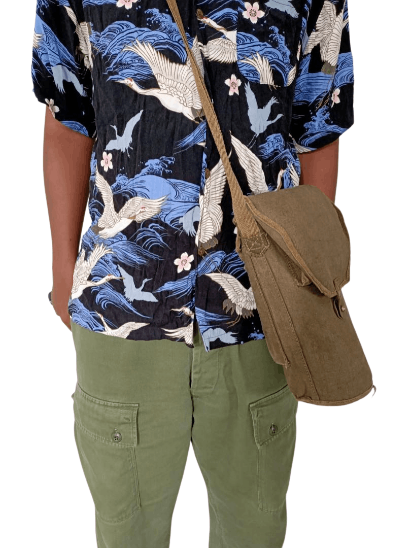 Vintage Rare 50's Army Sling Bag Size ONE SIZE - 2 Thumbnail