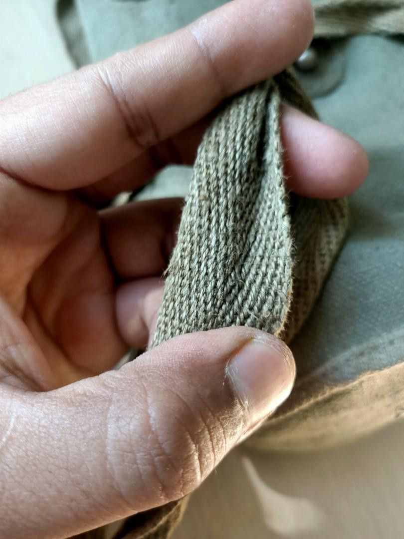 Vintage Rare 50's Army Sling Bag Size ONE SIZE - 13 Thumbnail