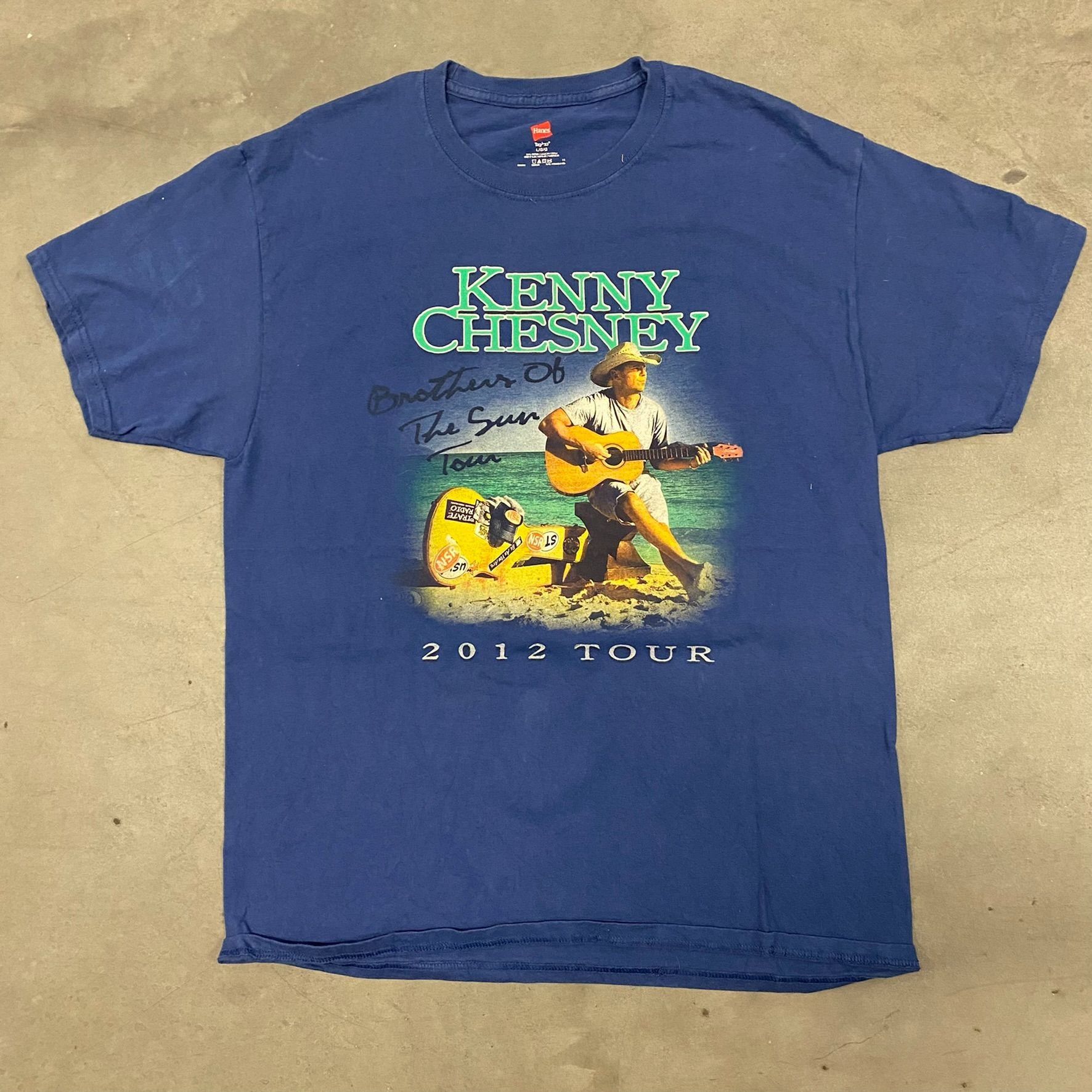 Hanes Kenny Chesney Vintage Country Music T-Shirt Size US L / EU 52-54 / 3 - 1 Thumbnail