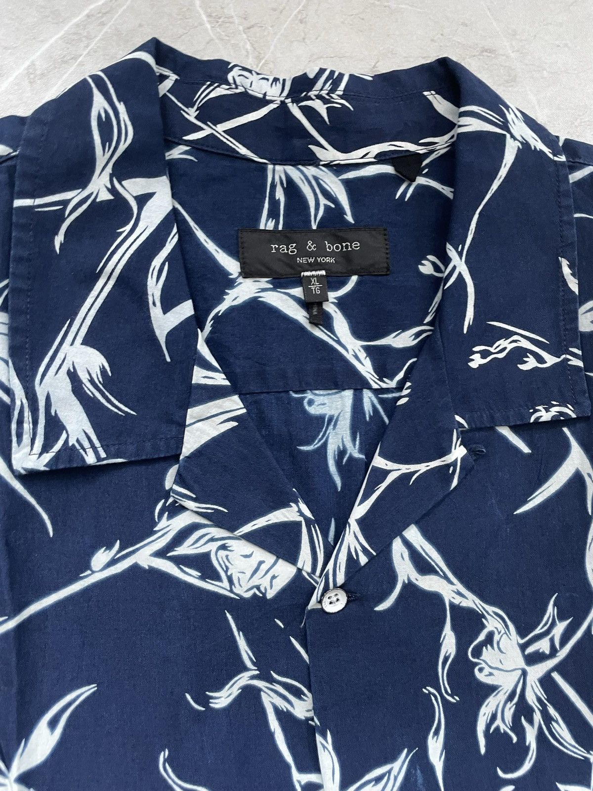 Rag & Bone UNWORN* Floral shirt XL Size US XL / EU 56 / 4 - 3 Thumbnail