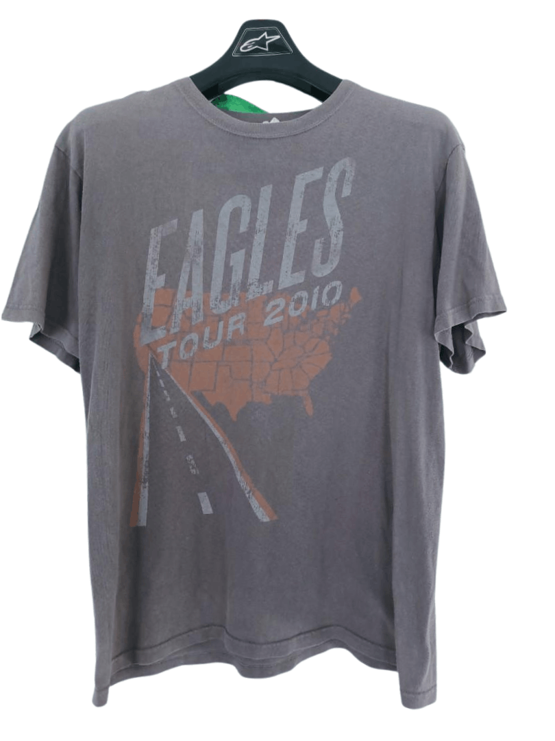 Band Tees Band Eagles Tour 2010 Anvil Blue Tag Shirt Size US L / EU 52-54 / 3 - 1 Thumbnail