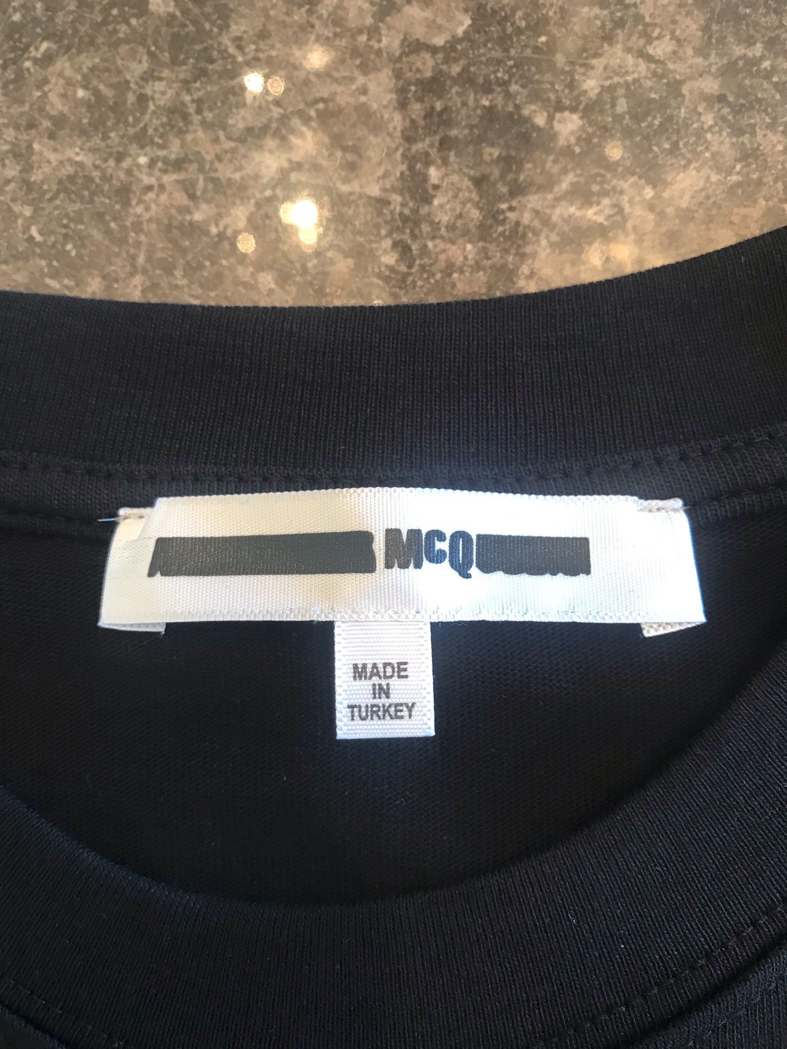 Alexander McQueen × MCQ McQ by Alexander McQueen Black Brain Matter T-Shirt Size US L / EU 52-54 / 3 - 3 Thumbnail