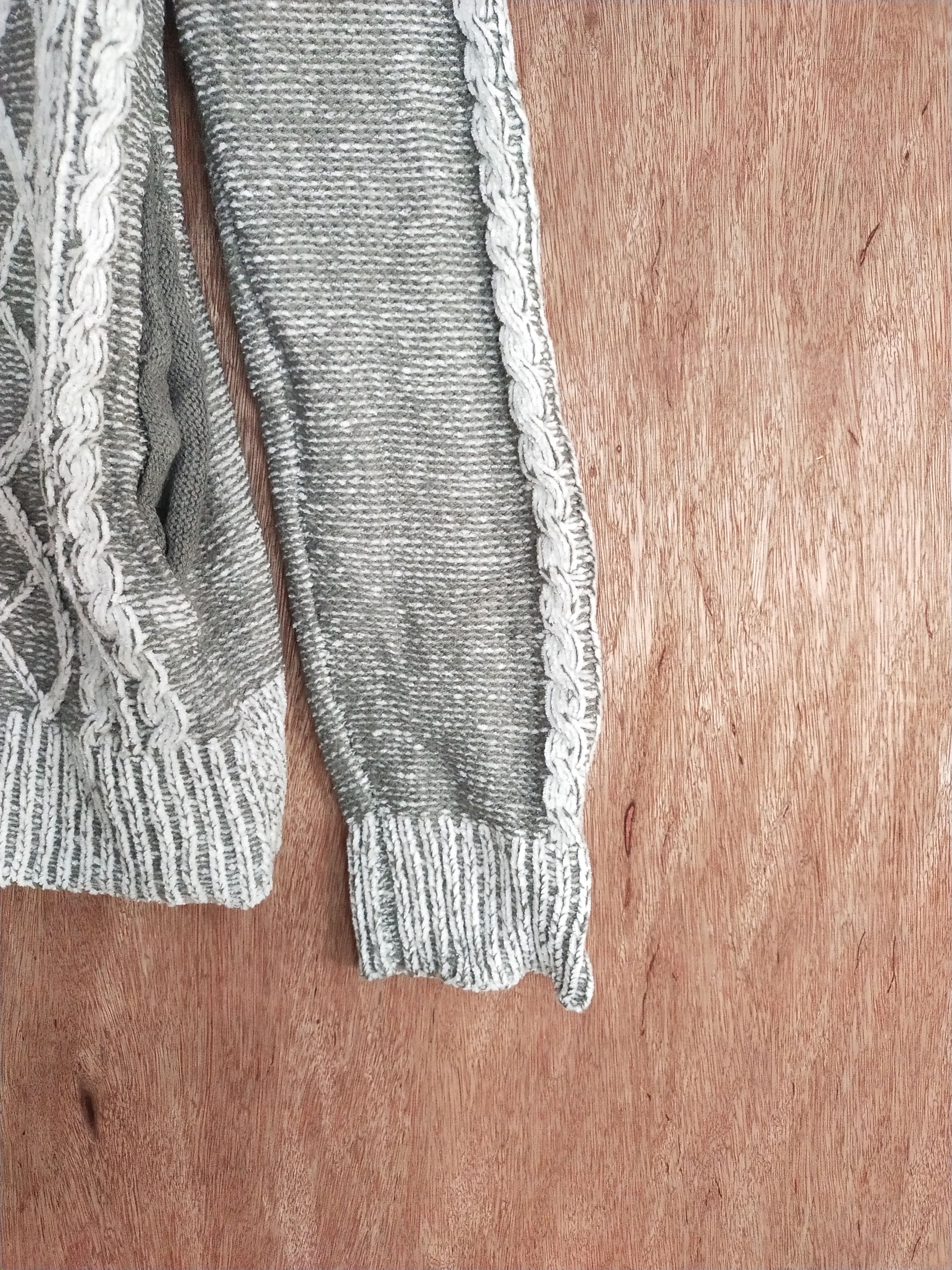 semanticdesign Semantic Design distressed ripped cable knitwear #H296 Size US S / EU 44-46 / 1 - 7 Thumbnail