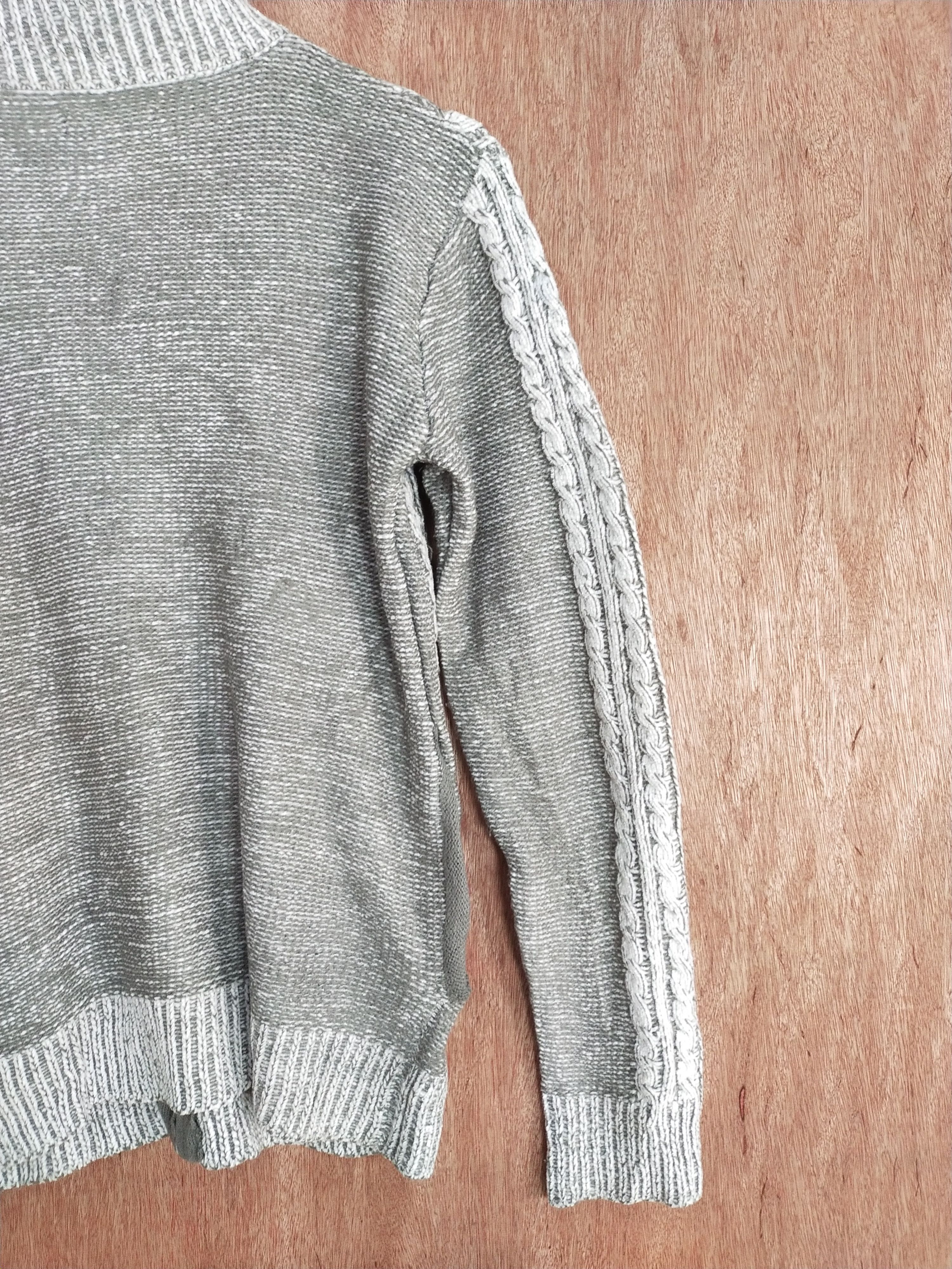 semanticdesign Semantic Design distressed ripped cable knitwear #H296 Size US S / EU 44-46 / 1 - 11 Thumbnail