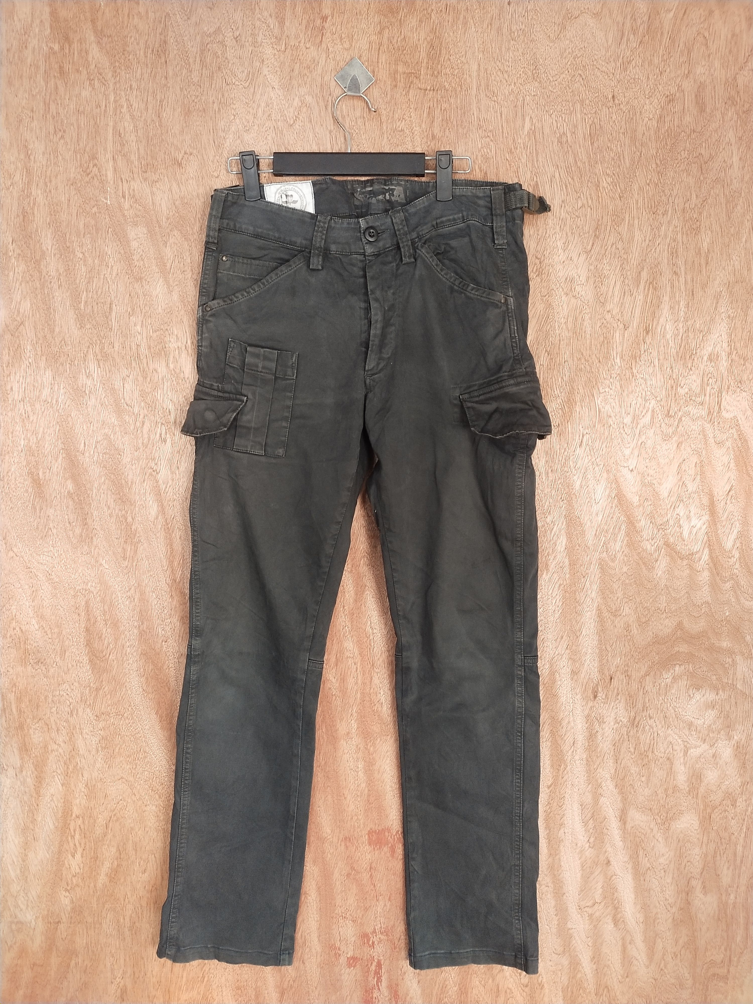 Japanese Brand Mason's black multipocket tactical cargo pants #H297 Size US 30 / EU 46 - 1 Thumbnail