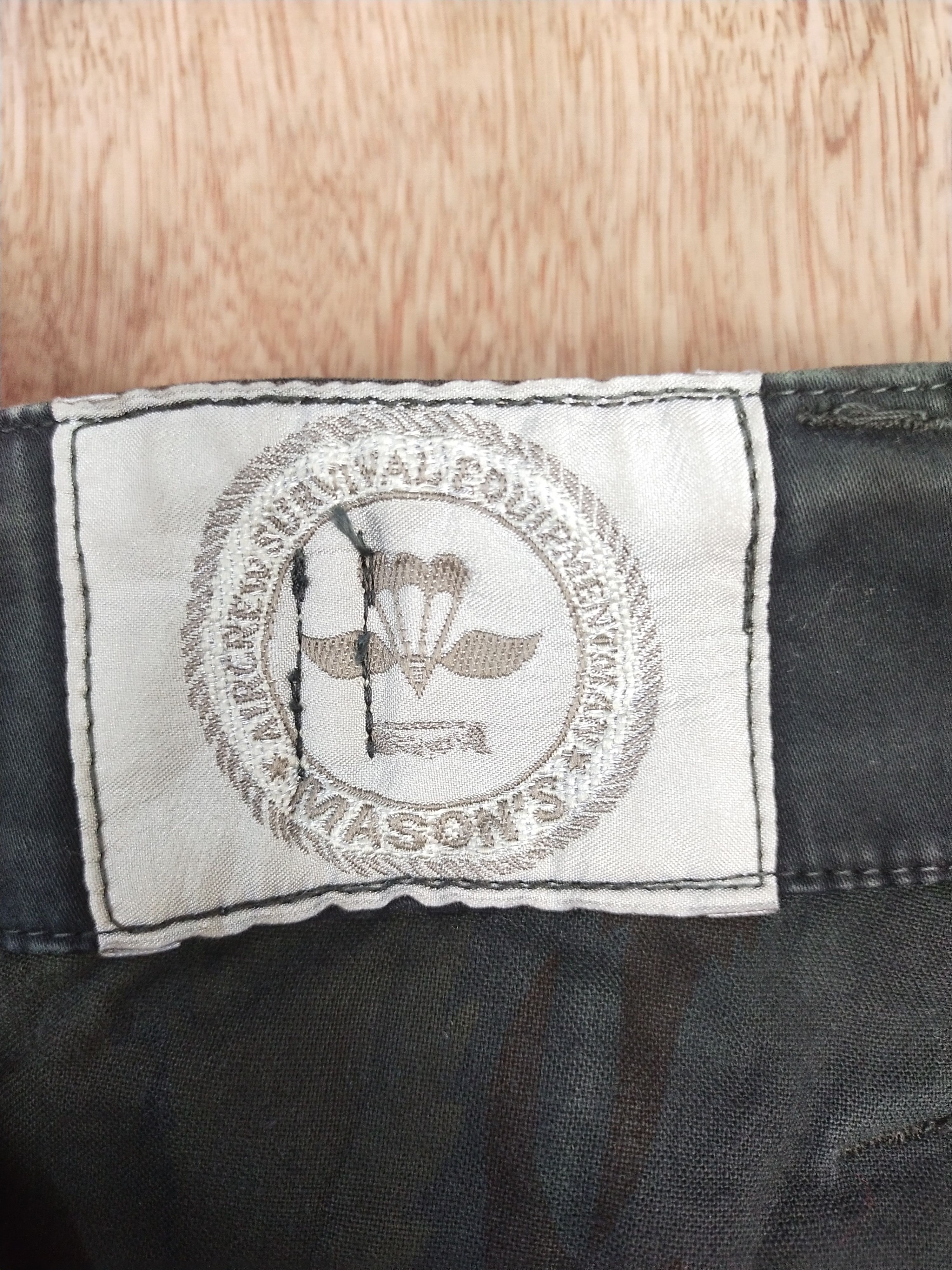 Japanese Brand Mason's black multipocket tactical cargo pants #H297 Size US 30 / EU 46 - 7 Thumbnail