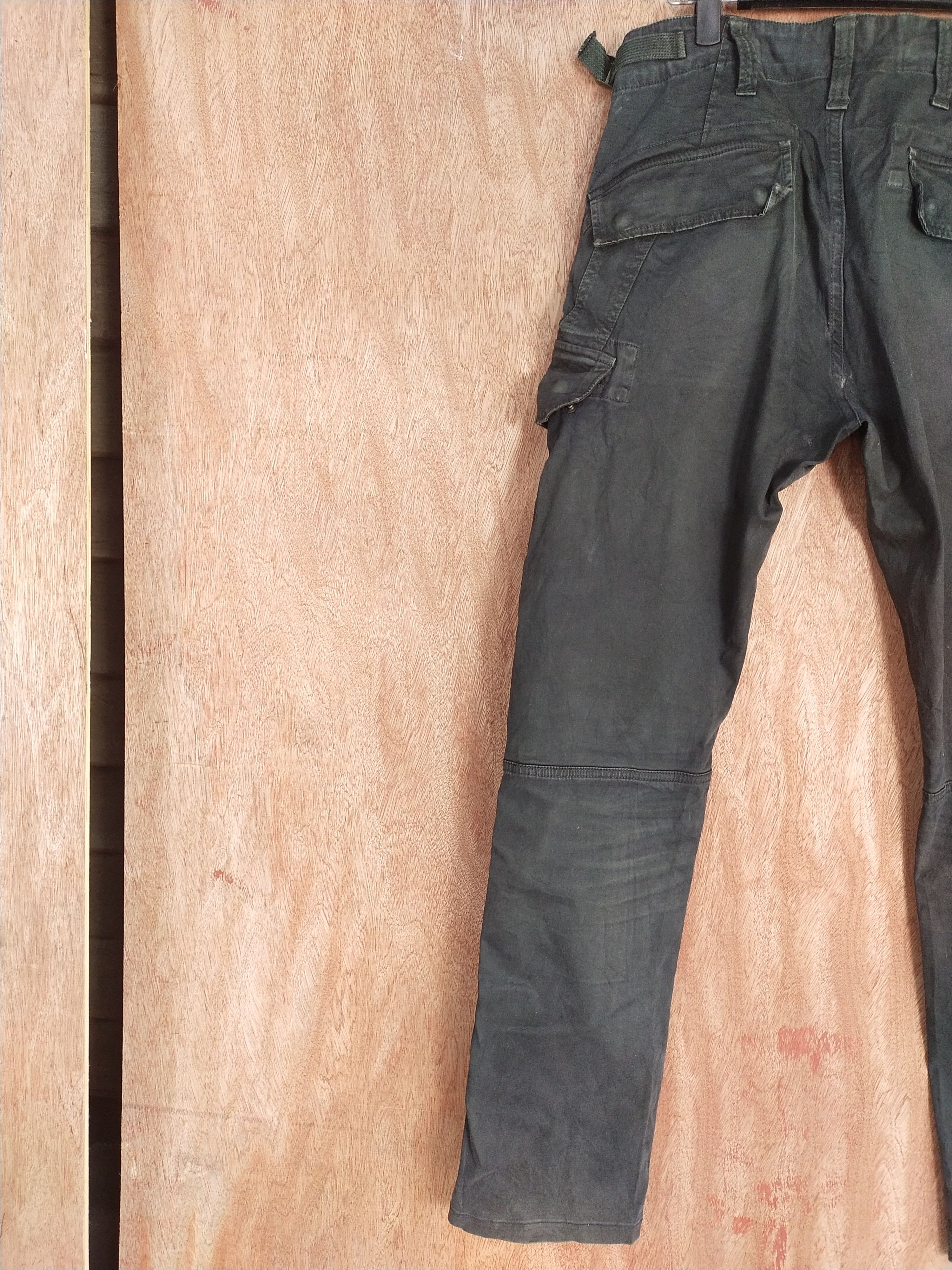 Japanese Brand Mason's black multipocket tactical cargo pants #H297 Size US 30 / EU 46 - 12 Thumbnail