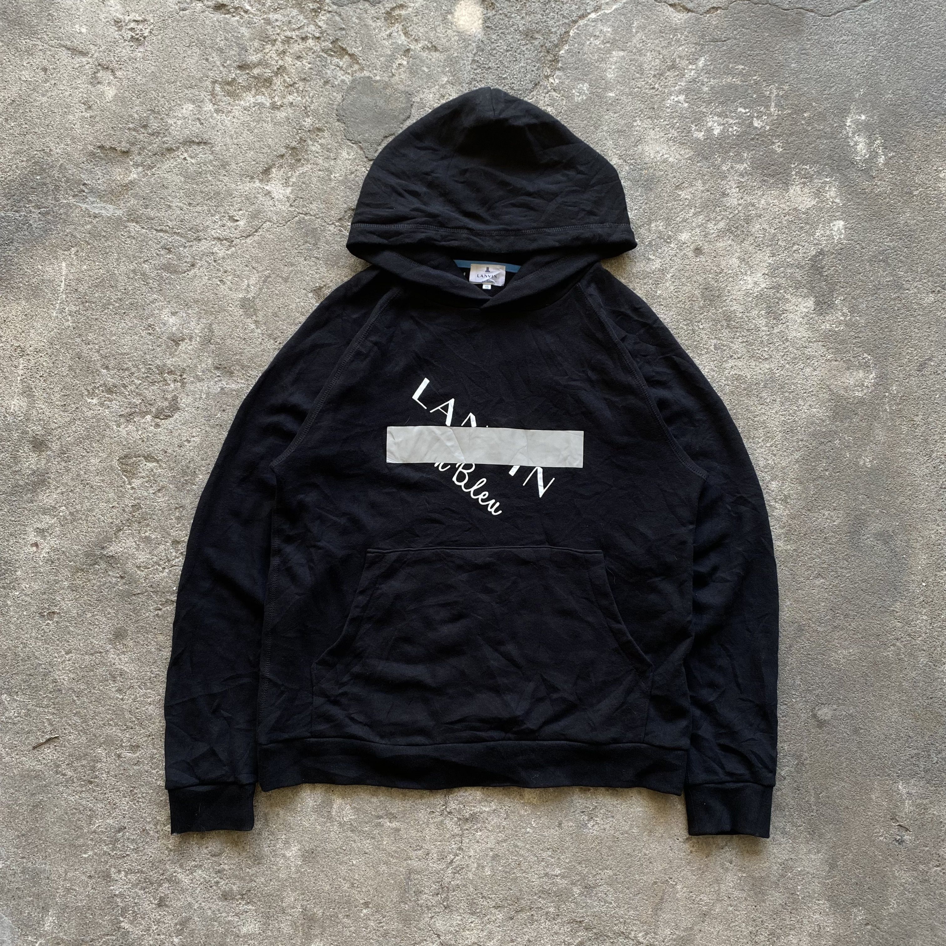 Lanvin Pullover hoodie Lanvin en bleu Size US S / EU 44-46 / 1 - 1 Thumbnail